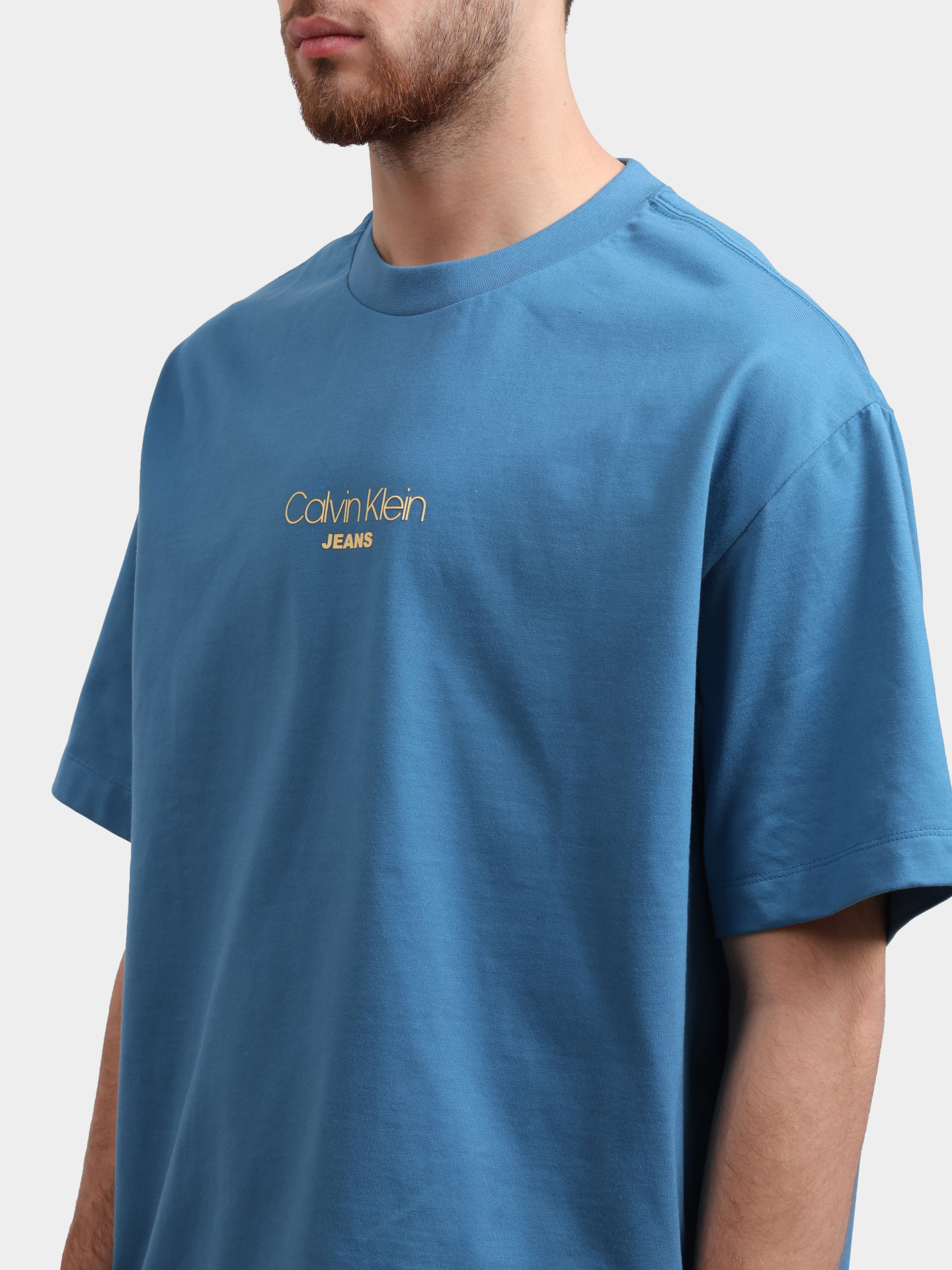 Футболка Calvin Klein Jeans LV04RC851G CCY хлопковая мужская — купить в интернет-магазине Verdistore