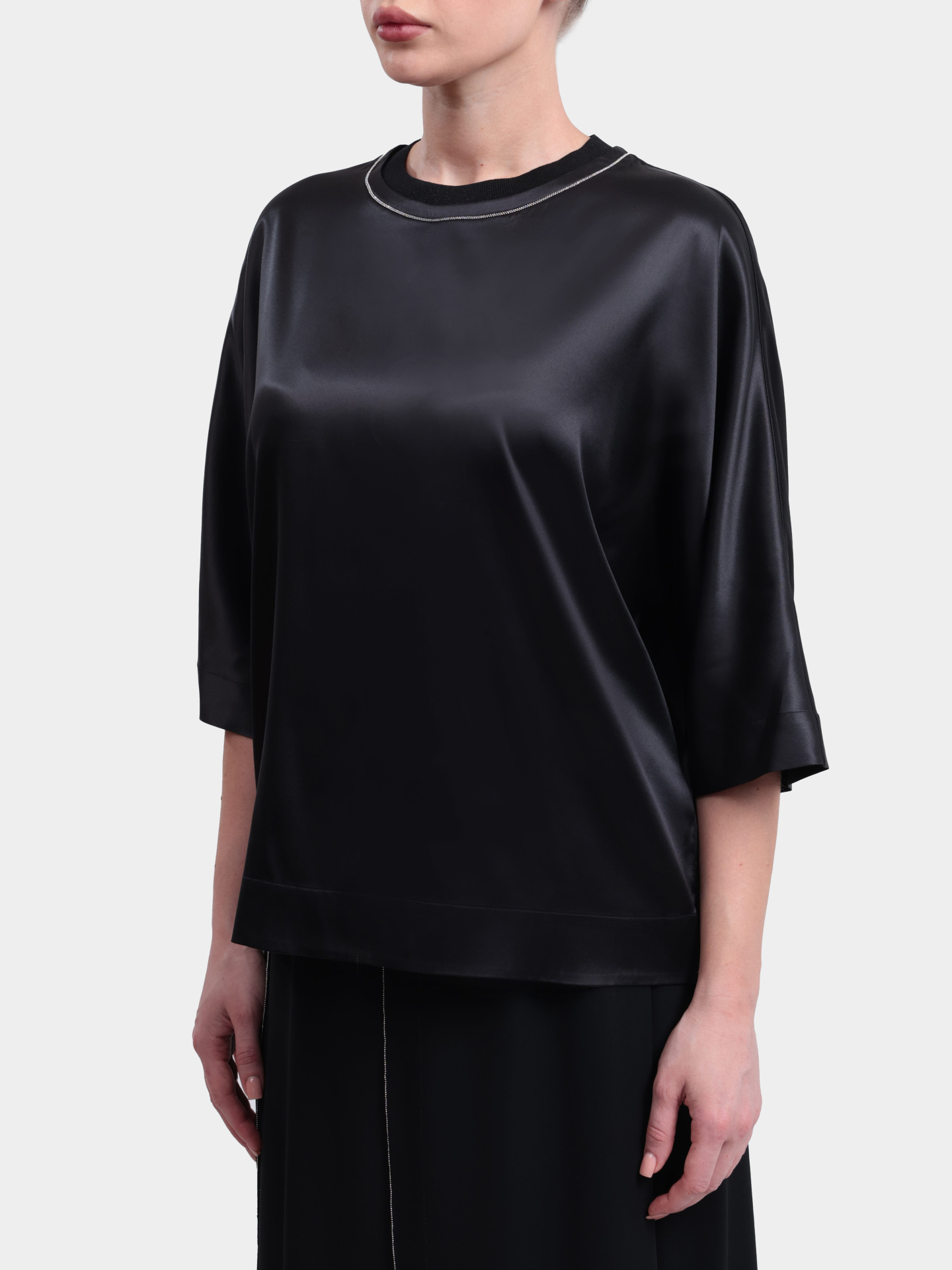Блуза Peserico A06871 2372E 05E шелковая женская — купить в интернет-магазине Verdistore