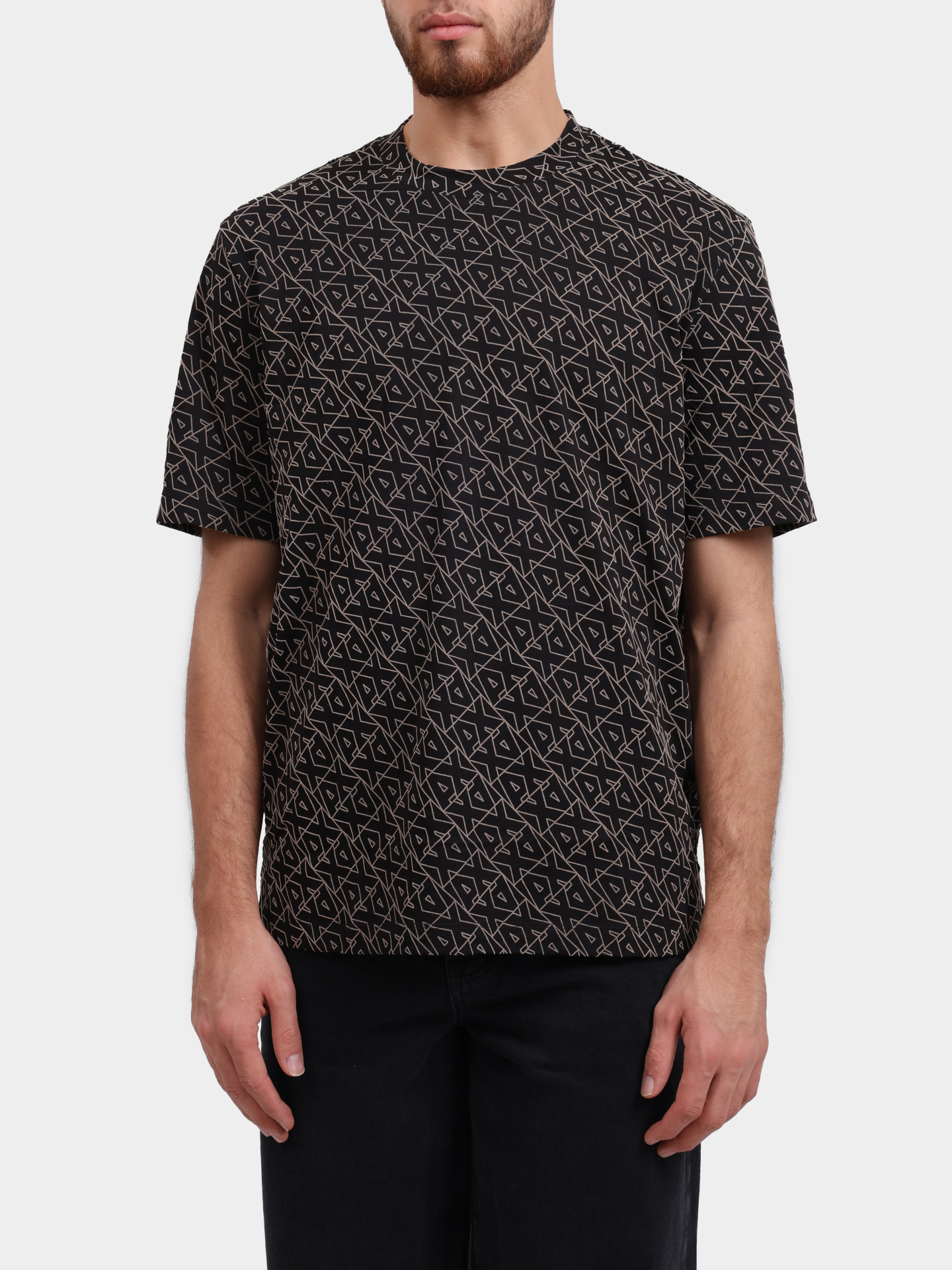 Футболка Armani Exchange XM001897 AF10356 FC196 хлопковая мужская — купить в интернет-магазине Verdistore