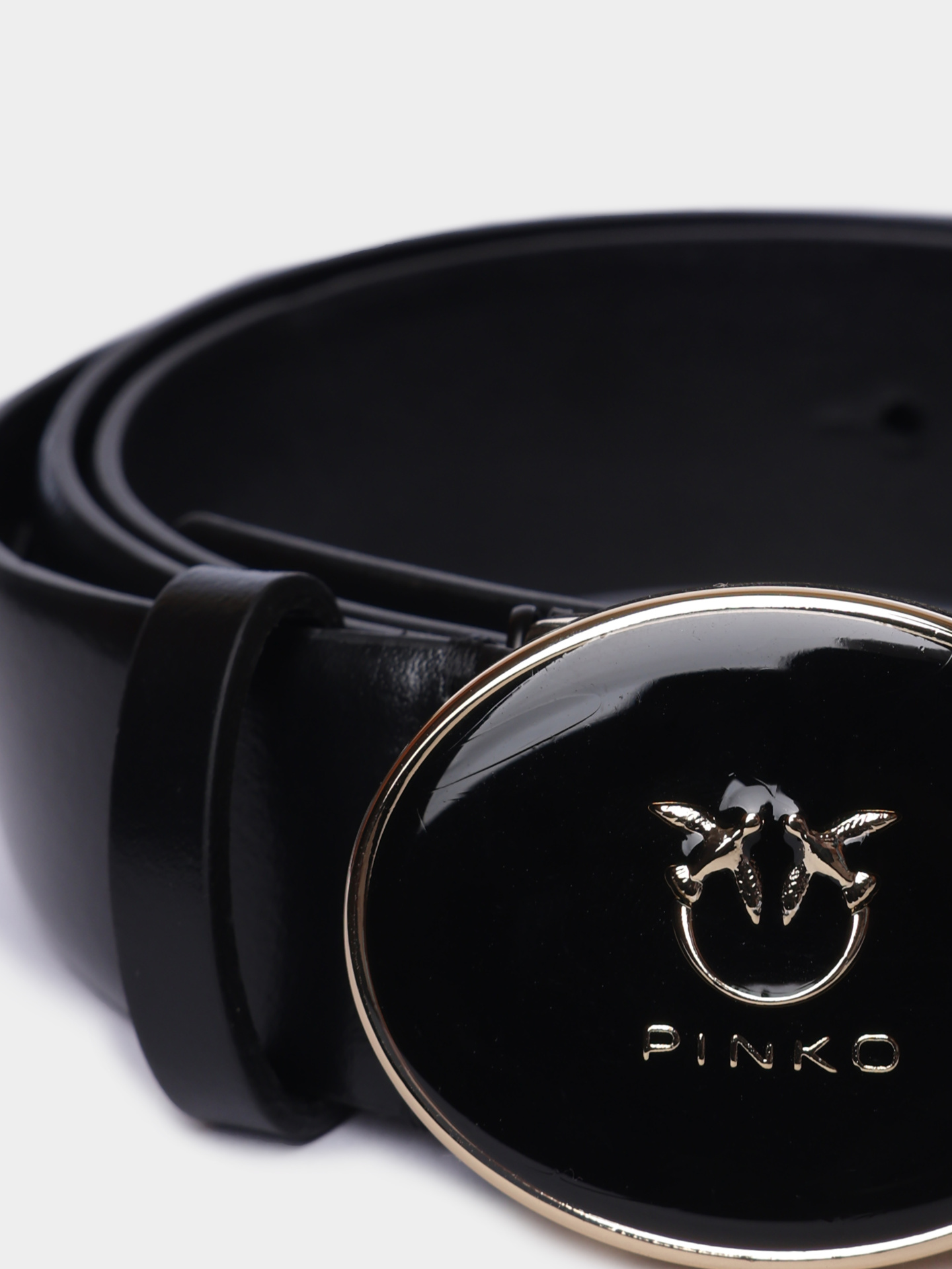 Ремень Pinko 105478 A2QL Z99L кожаный женский — купить в интернет-магазине Verdistore