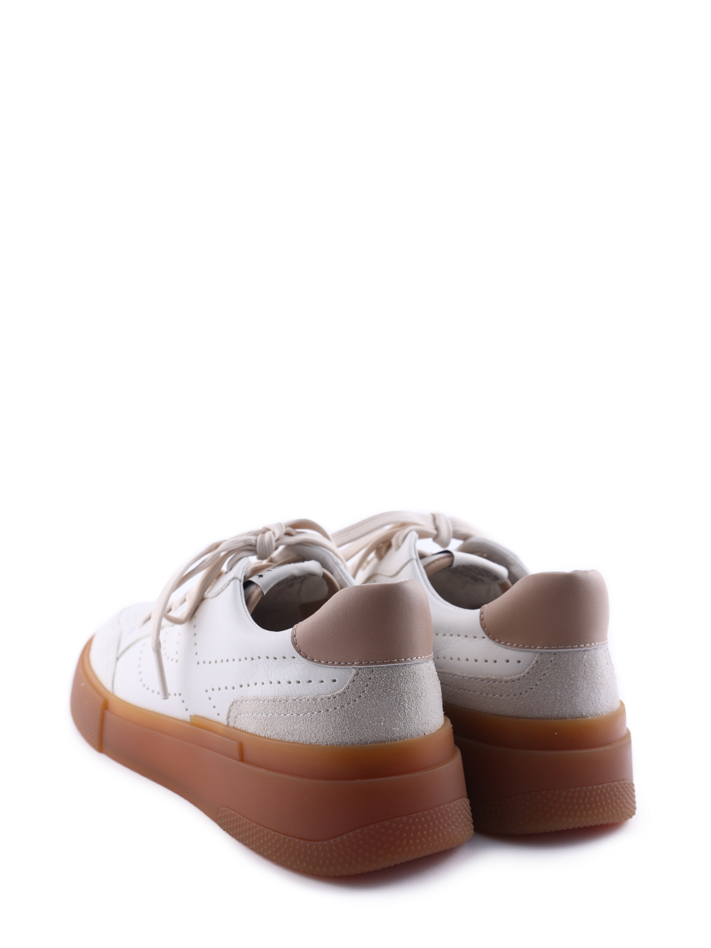 Кеды ASH FREE 003 комбинированные женские на контрастной подошве — купить в интернет-магазине Verdistore