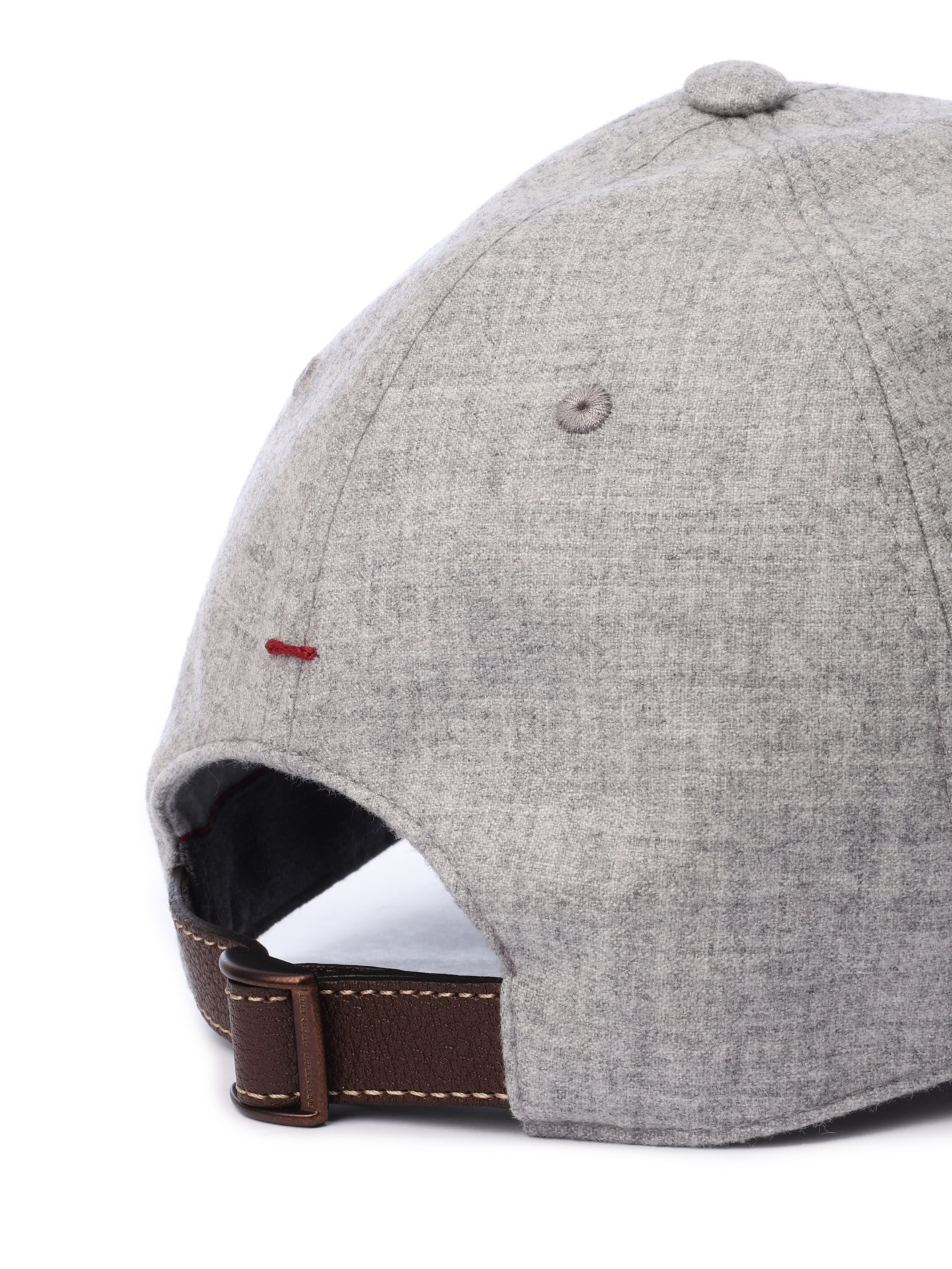Бейсболка Brunello Cucinelli MR4369992 CFD11 светло-серая мужская из кашемира — купить в интернет-магазине Verdistore