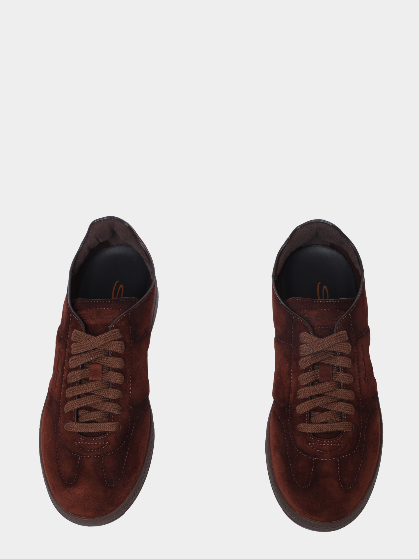 Кеды Santoni WBPG61415DKTTTYDS26 замшевые женские — купить в интернет-магазине Verdistore