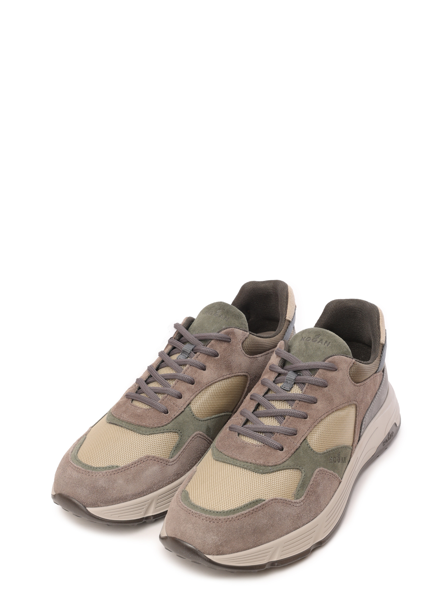 Кроссовки комбинированные с миндальным носком — купить в интернет-магазине Verdistore