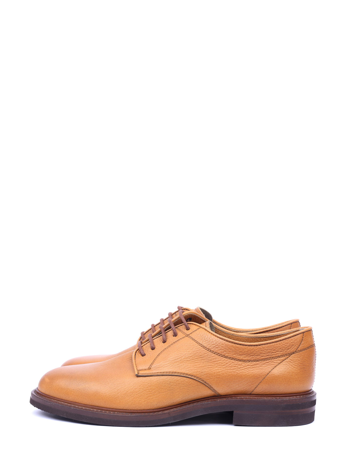 Дерби Brunello Cucinelli MZUBOXF938 кожаные мужские — купить в интернет-магазине Verdistore