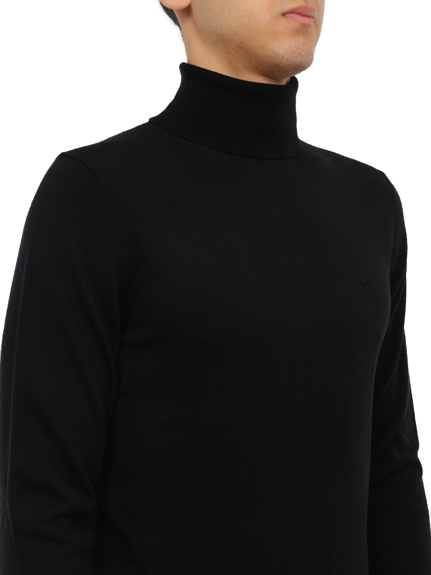 Водолазка Calvin Klein K10K110420 BEH шерстяная мужская — купить в интернет-магазине Verdistore