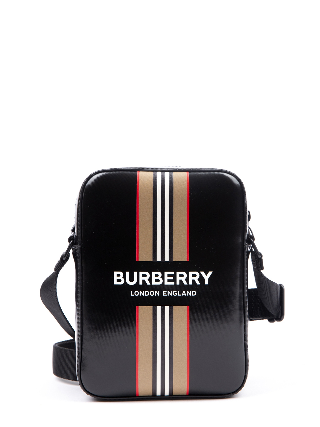 Сумка Burberry 8030016 черная мужская с логотипом — купить в интернет-магазине Verdistore