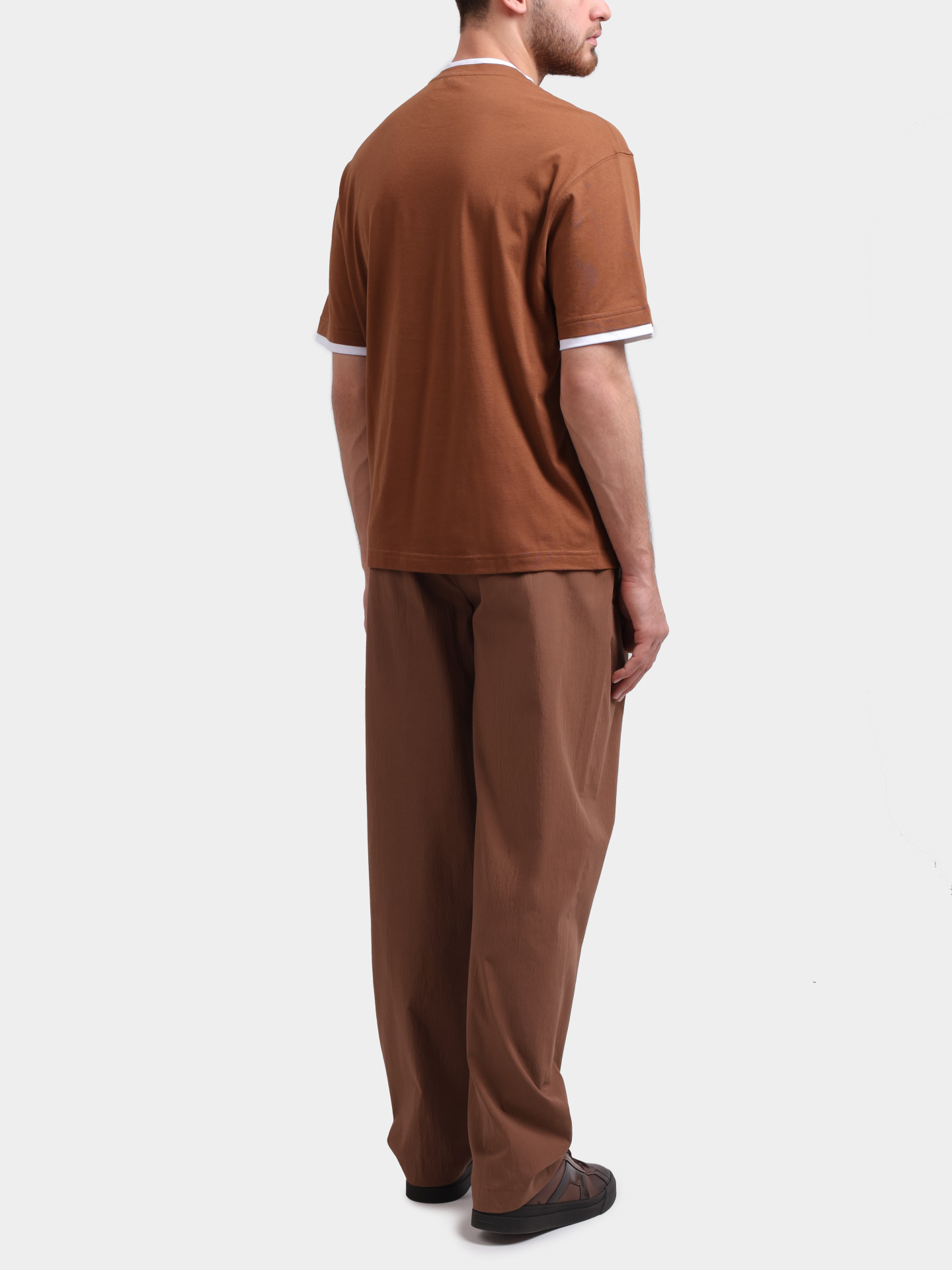 Футболка Lardini PA LTMC89 PA66053 с эффектом многослойности мужская — купить в интернет-магазине Verdistore