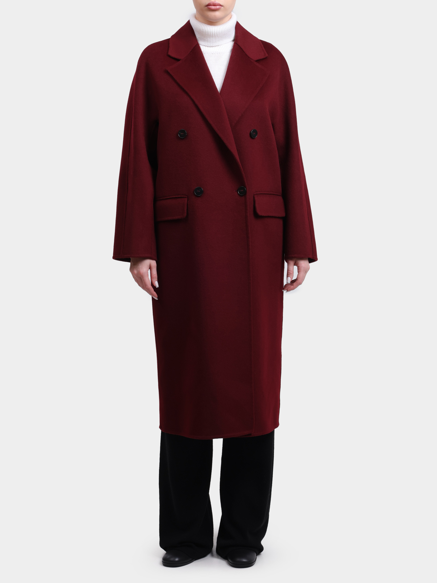 Пальто Alpha Studio AD-4690N 2009 двубортное женское — купить в интернет-магазине Verdistore