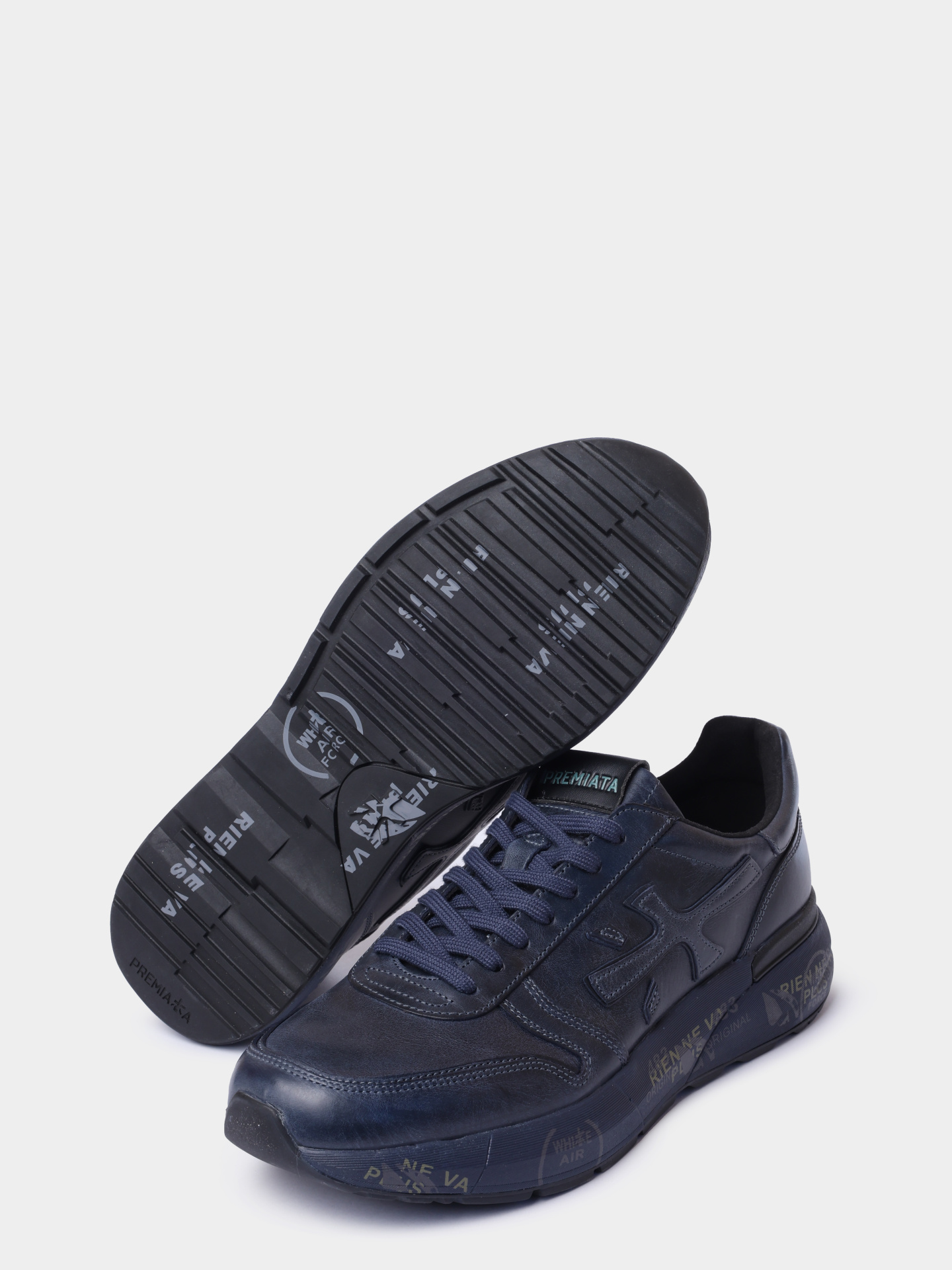 Кроссовки Premiata MICK VAR 1807N кожаные мужские — купить в интернет-магазине Verdistore