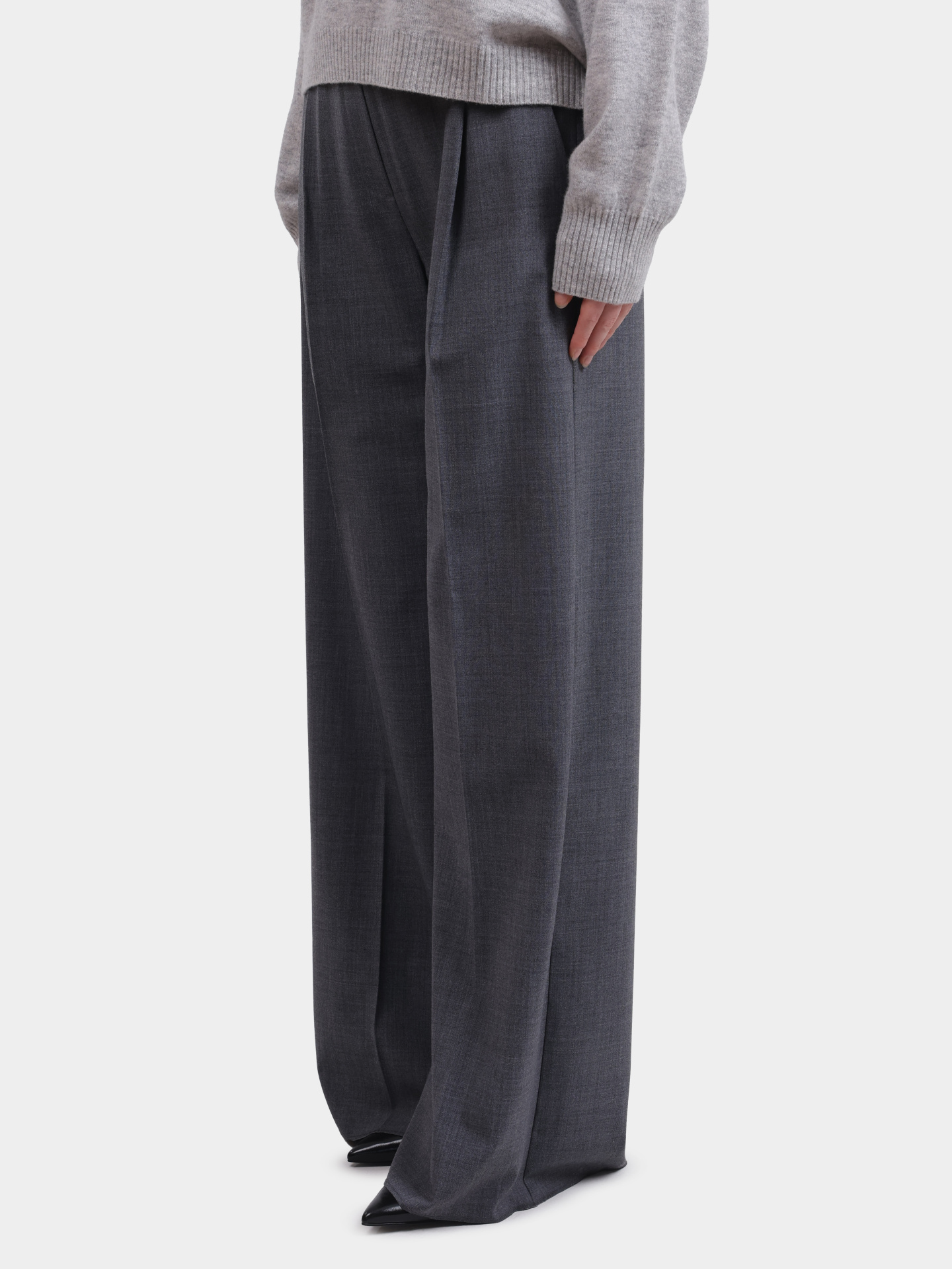 Брюки MARELLA DIORAMA 002 серые женские — купить в интернет-магазине Verdistore