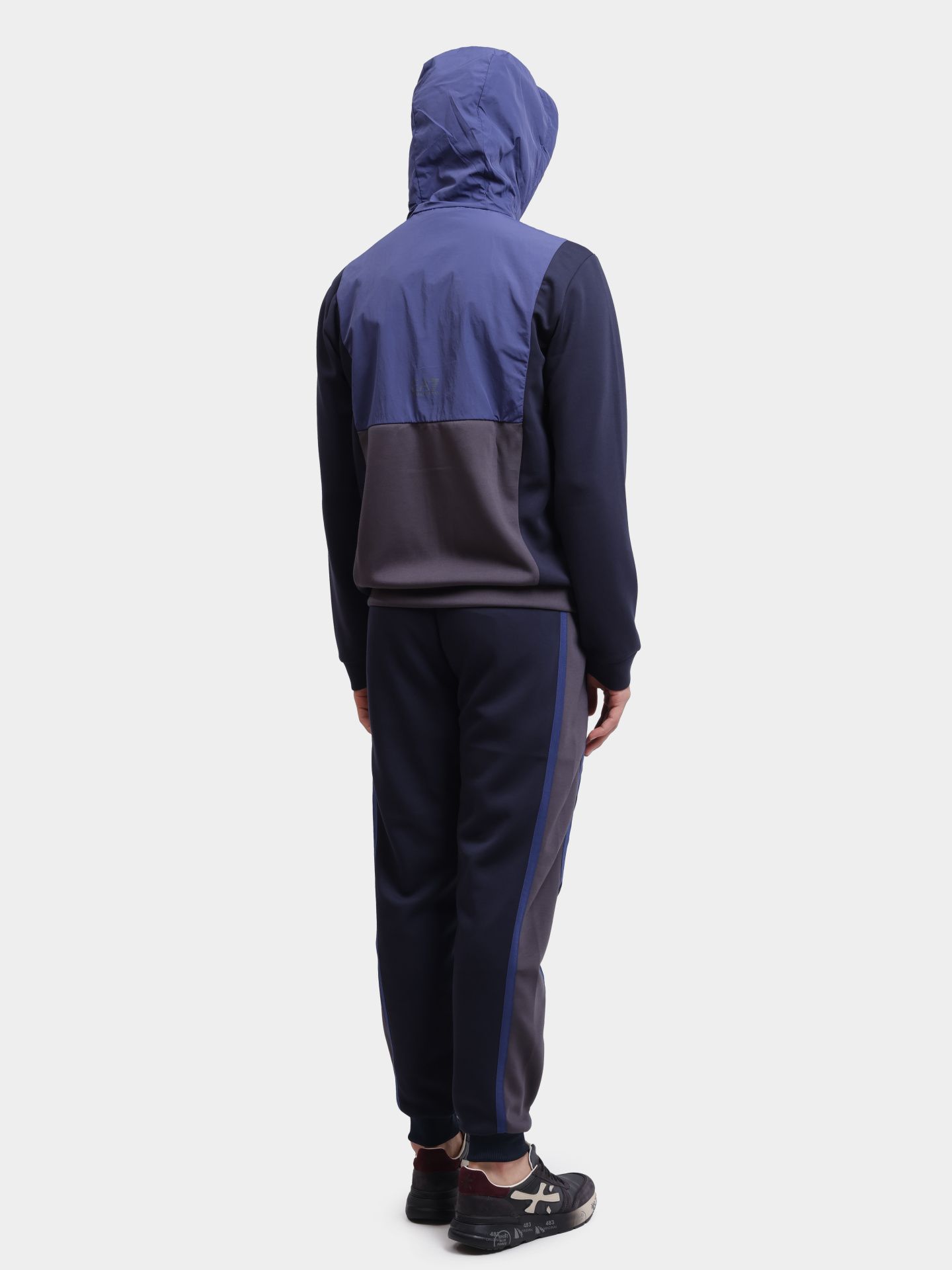 Мастерка EA7 7M000938 AF17003 UB102 синяя мужская — купить в интернет-магазине Verdistore