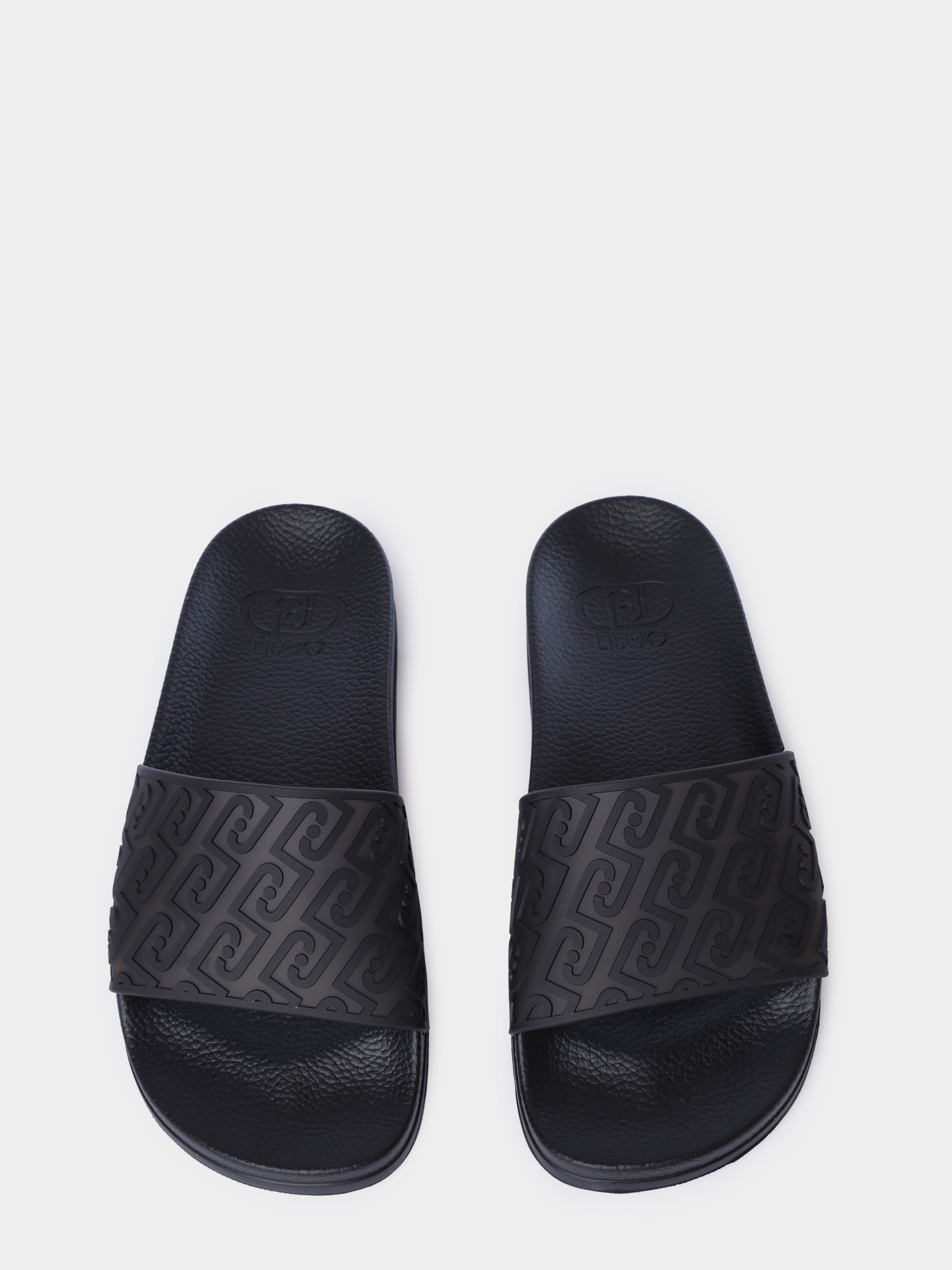 Шлепанцы Liu-Jo KOS 21 BA6075EX34522222 черные женские — купить в интернет-магазине Verdistore