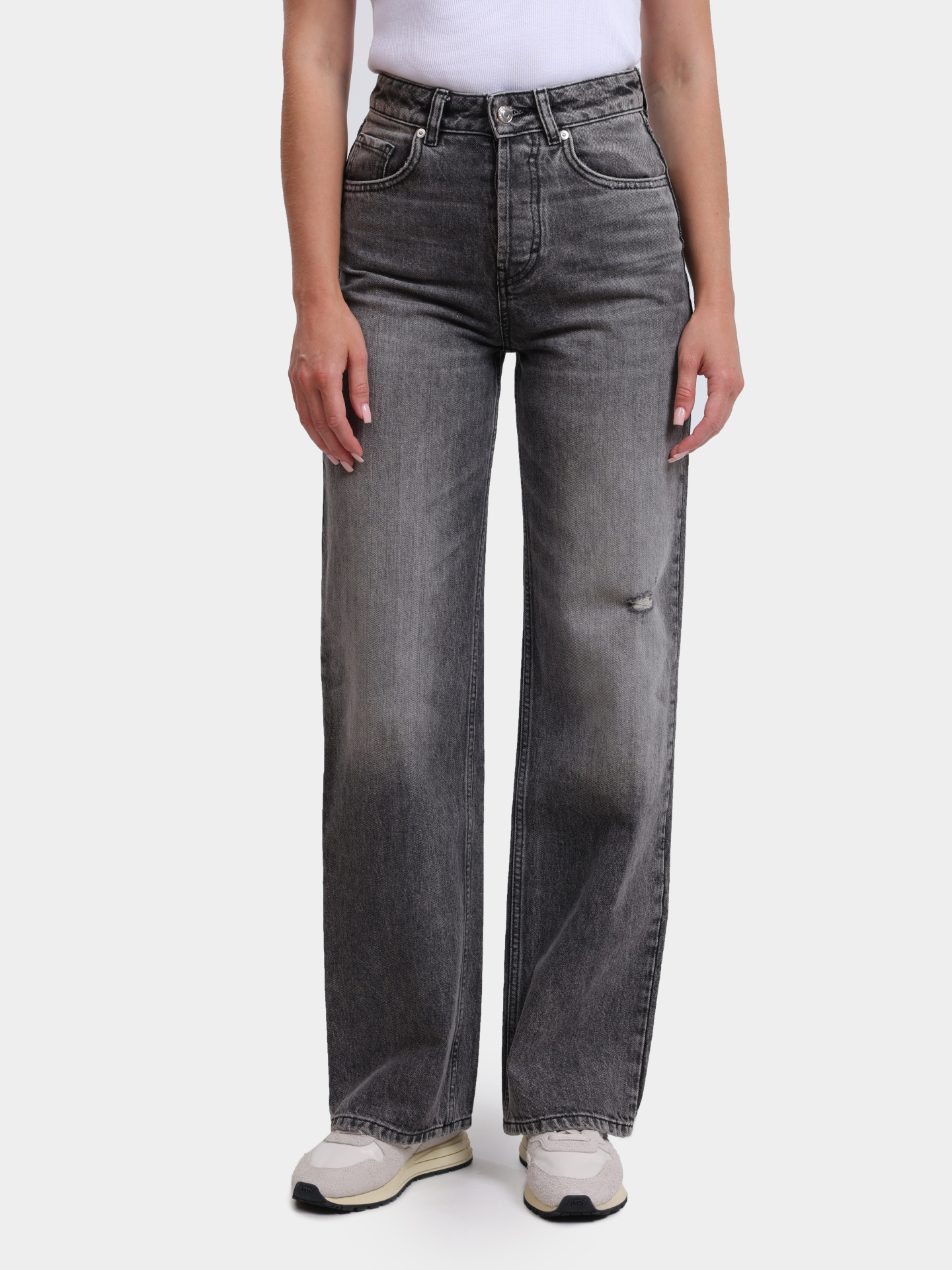 Джинсы 937_2 10256687 01 50513740 028 темно-серые женские хлопковые — купить в интернет-магазине Verdistore