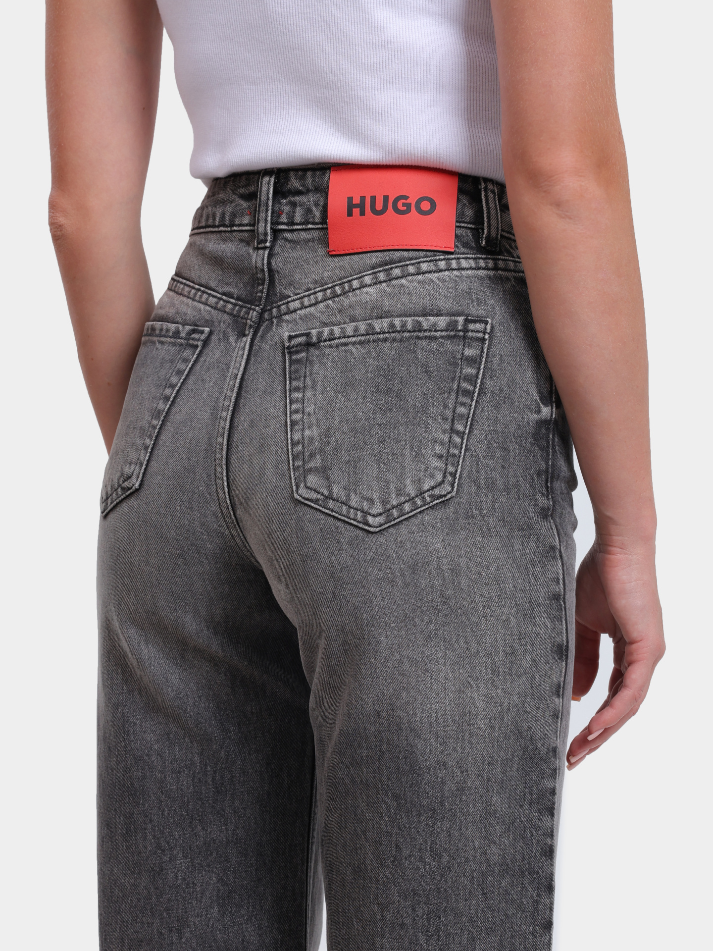 Джинсы 937_2 10256687 01 50513740 028 темно-серые женские хлопковые — купить в интернет-магазине Verdistore