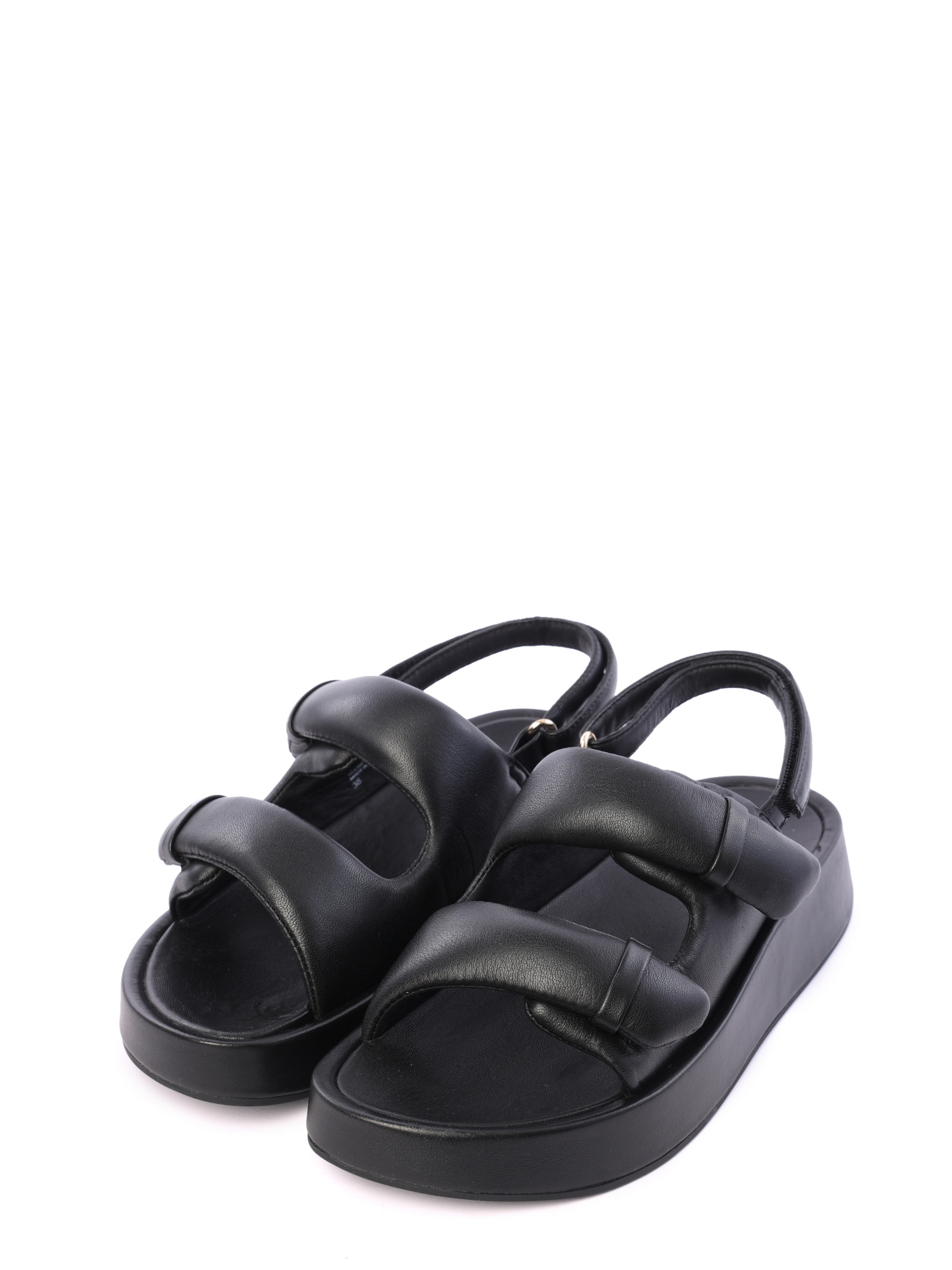 Сандалии ASH 8AH.AH125859.K черные женские дутые — купить в интернет-магазине Verdistore