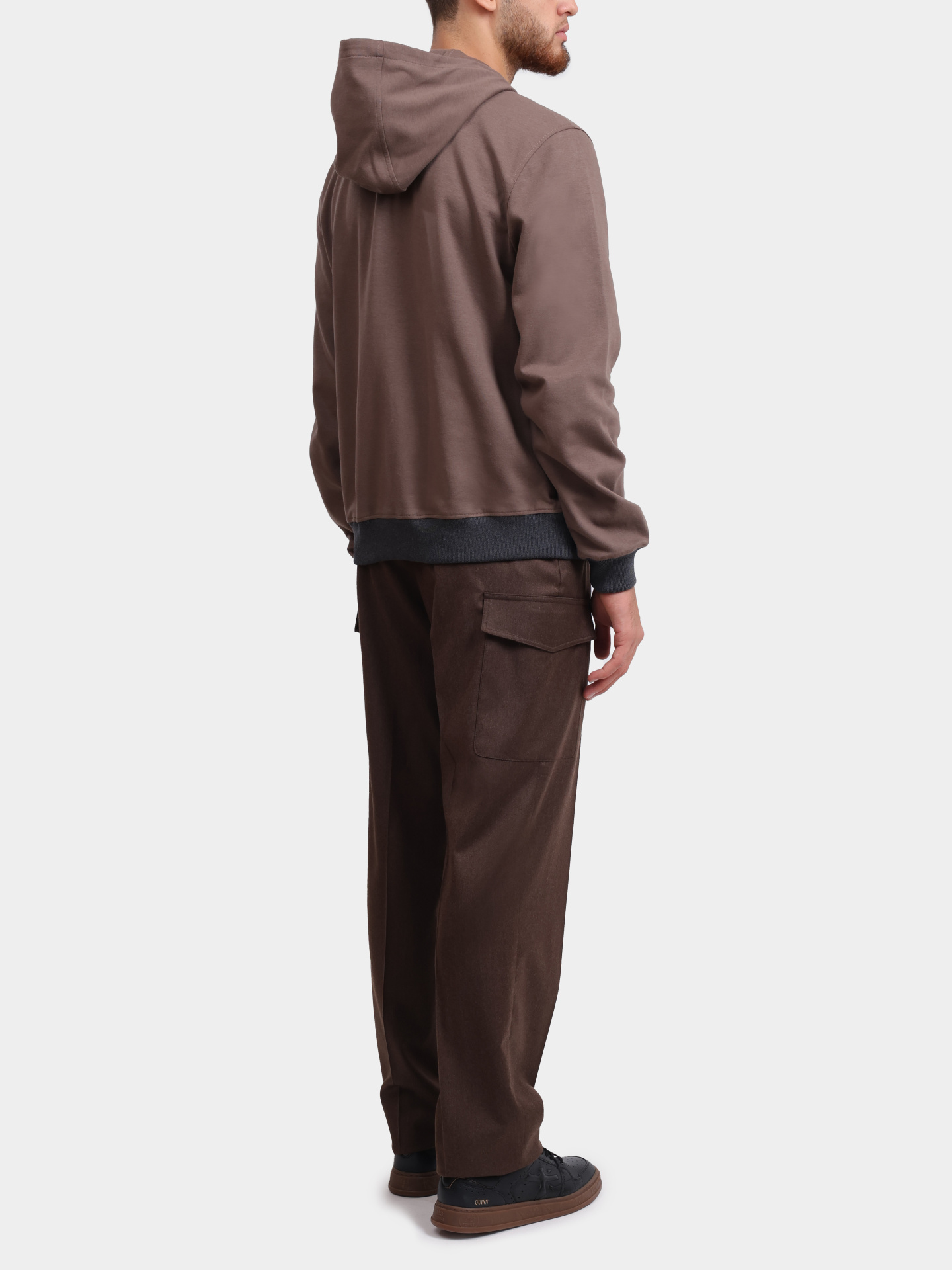 Брюки-карго Lardini IVSF63409 коричневые мужские — купить в интернет-магазине Verdistore