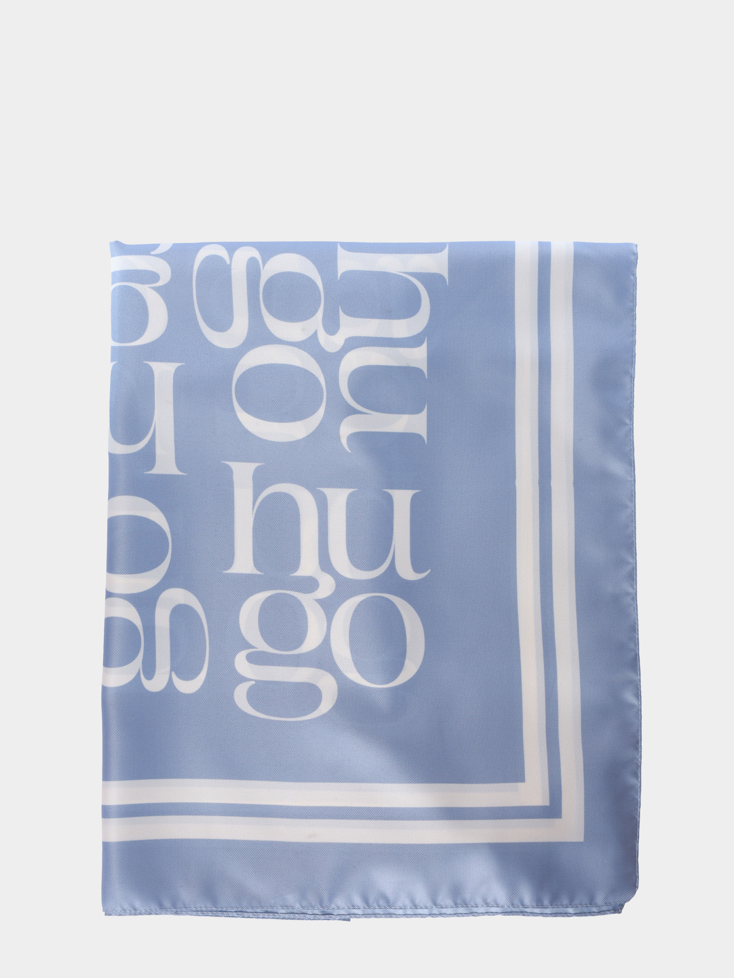 Платок Hugo 50535470 470 голубой женский — купить в интернет-магазине Verdistore