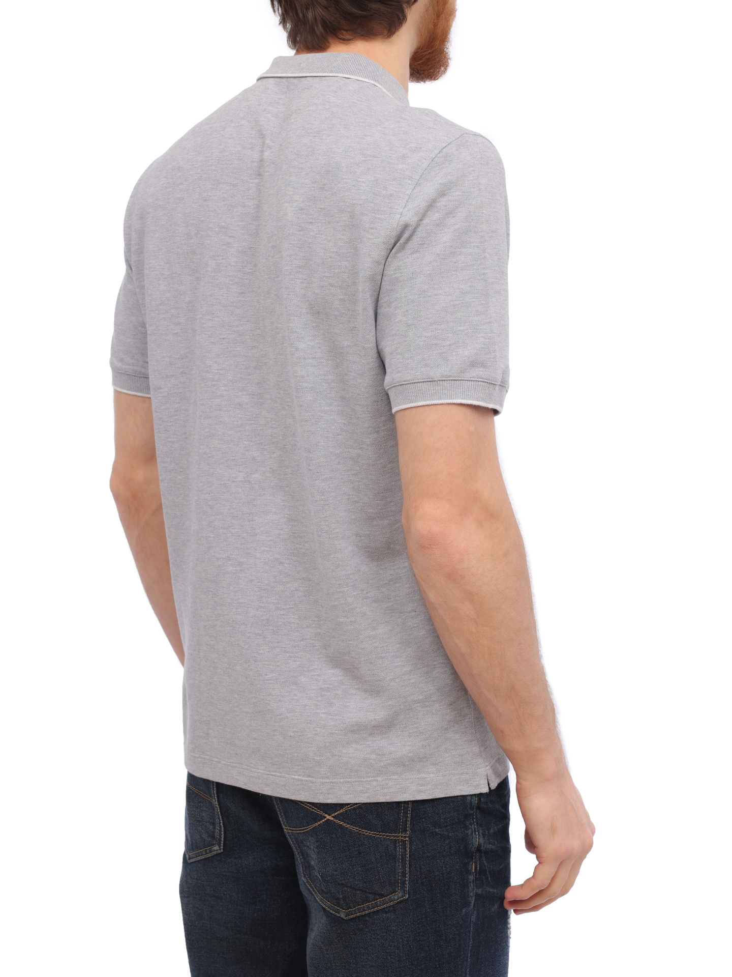 Поло Brunello Cucinelli ME8549779G CQ087 хлопковое мужское — купить в интернет-магазине Verdistore