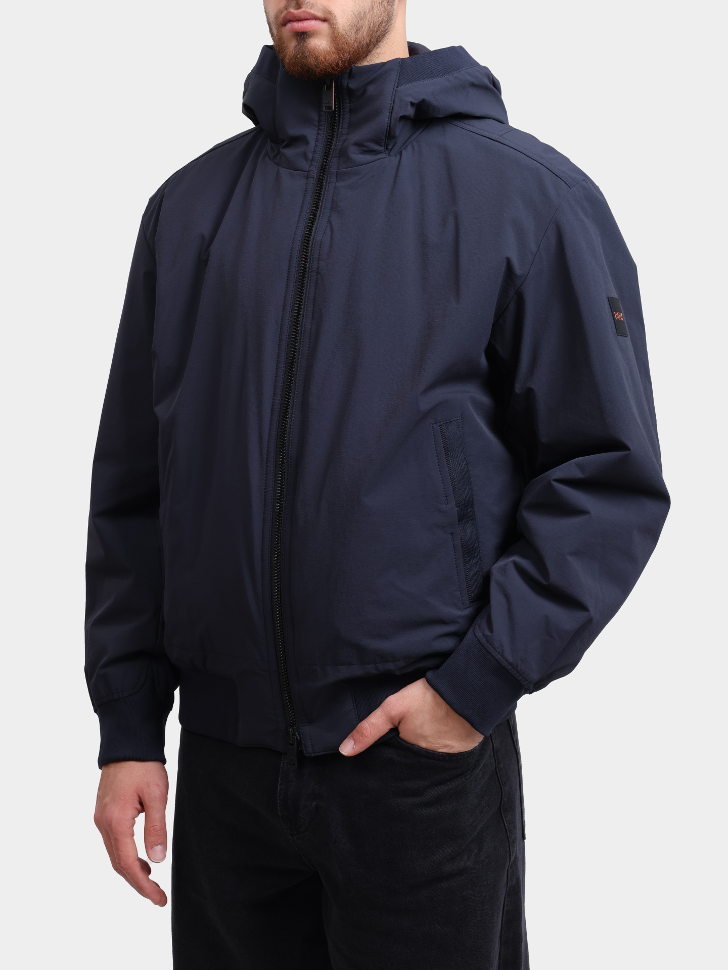 Куртка Boss Opioneer 10262577 01 50547554 404 темно-синяя мужская — купить в интернет-магазине Verdistore