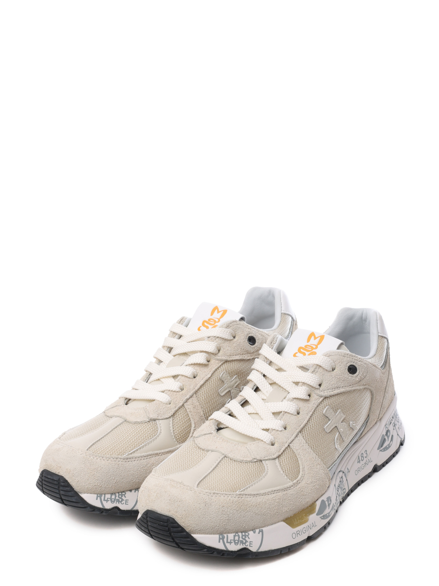 Кроссовки комбинированные спортивные с миндальным носком — купить в интернет-магазине Verdistore