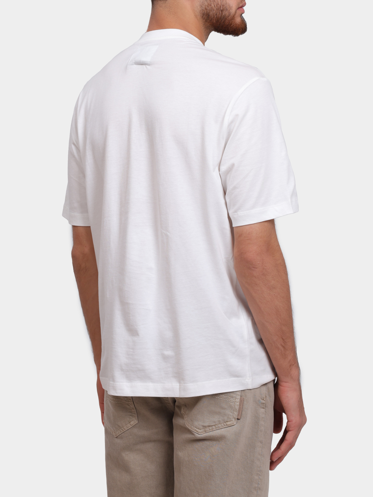 Футболка Armani Exchange XM000363 AF12308 U0009 хлопковая мужская с логотипом — купить в интернет-магазине Verdistore