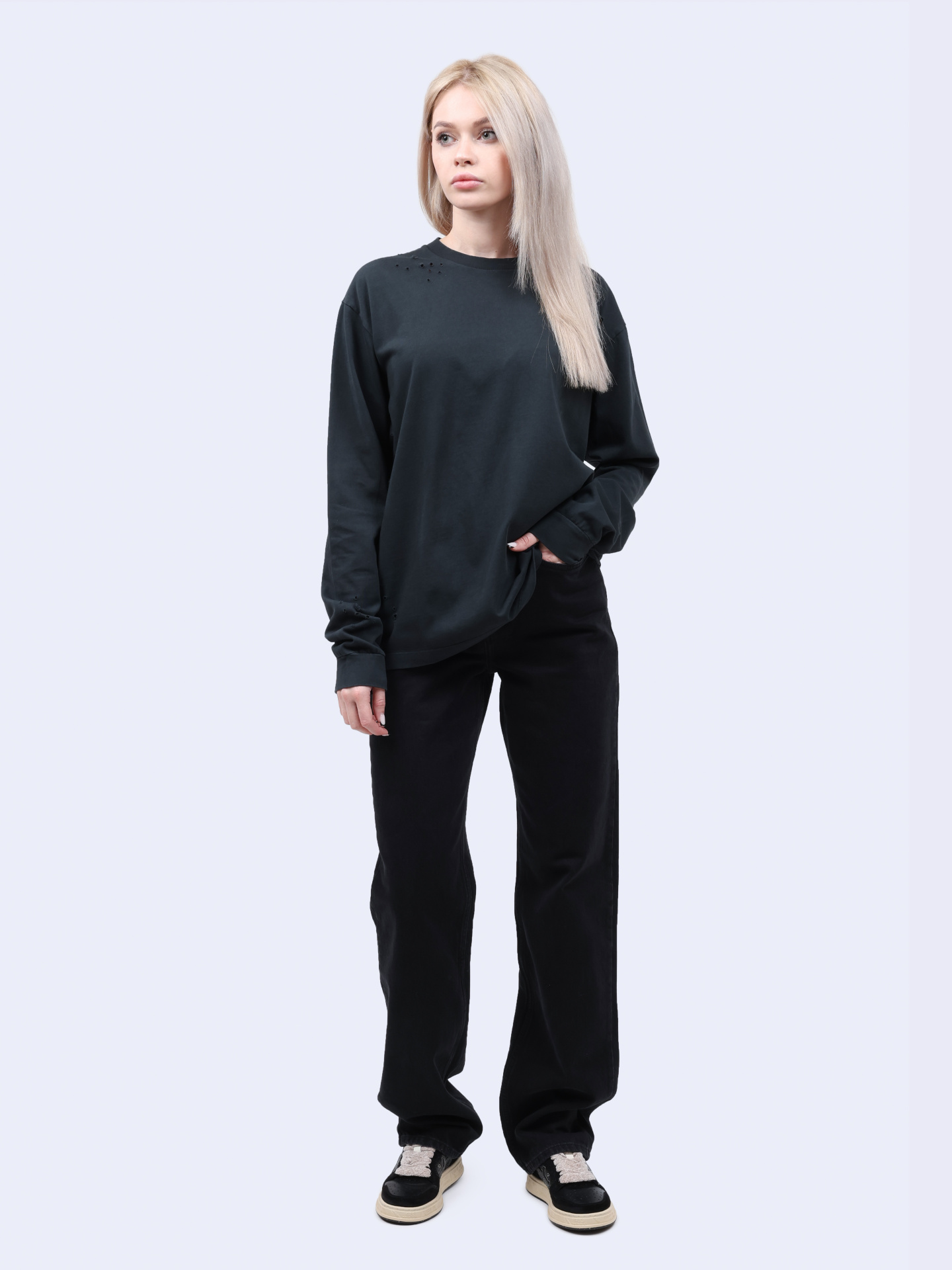 Футболка KLM54004TJ006PX T002 с потертостью — купить в интернет-магазине Verdistore