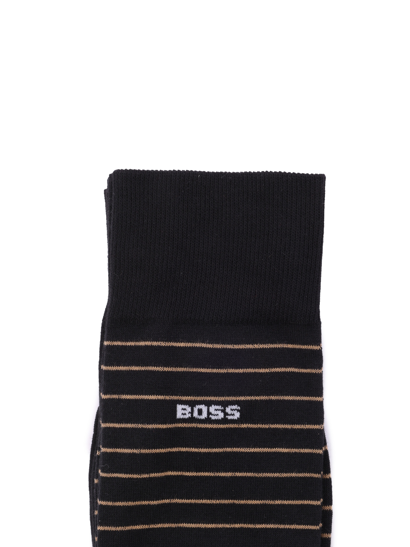 Носки Boss 50467722 002 черные мужские в полоску — купить в интернет-магазине Verdistore