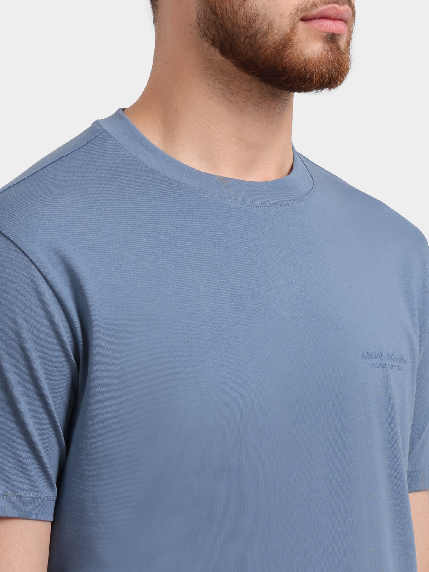 Футболка Armani Exchange XM001281 AF10361 U9302 хлопковая мужская — купить в интернет-магазине Verdistore
