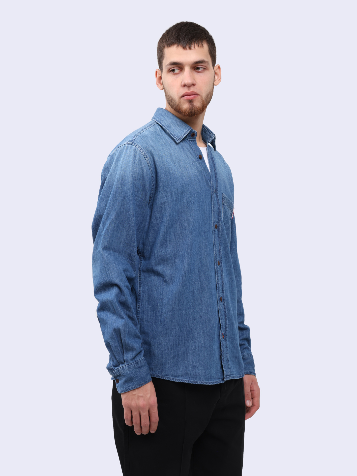Рубашка Joop! 15 JJSH-140Hajo-W 10018603 401 джинсовая мужская — купить в интернет-магазине Verdistore