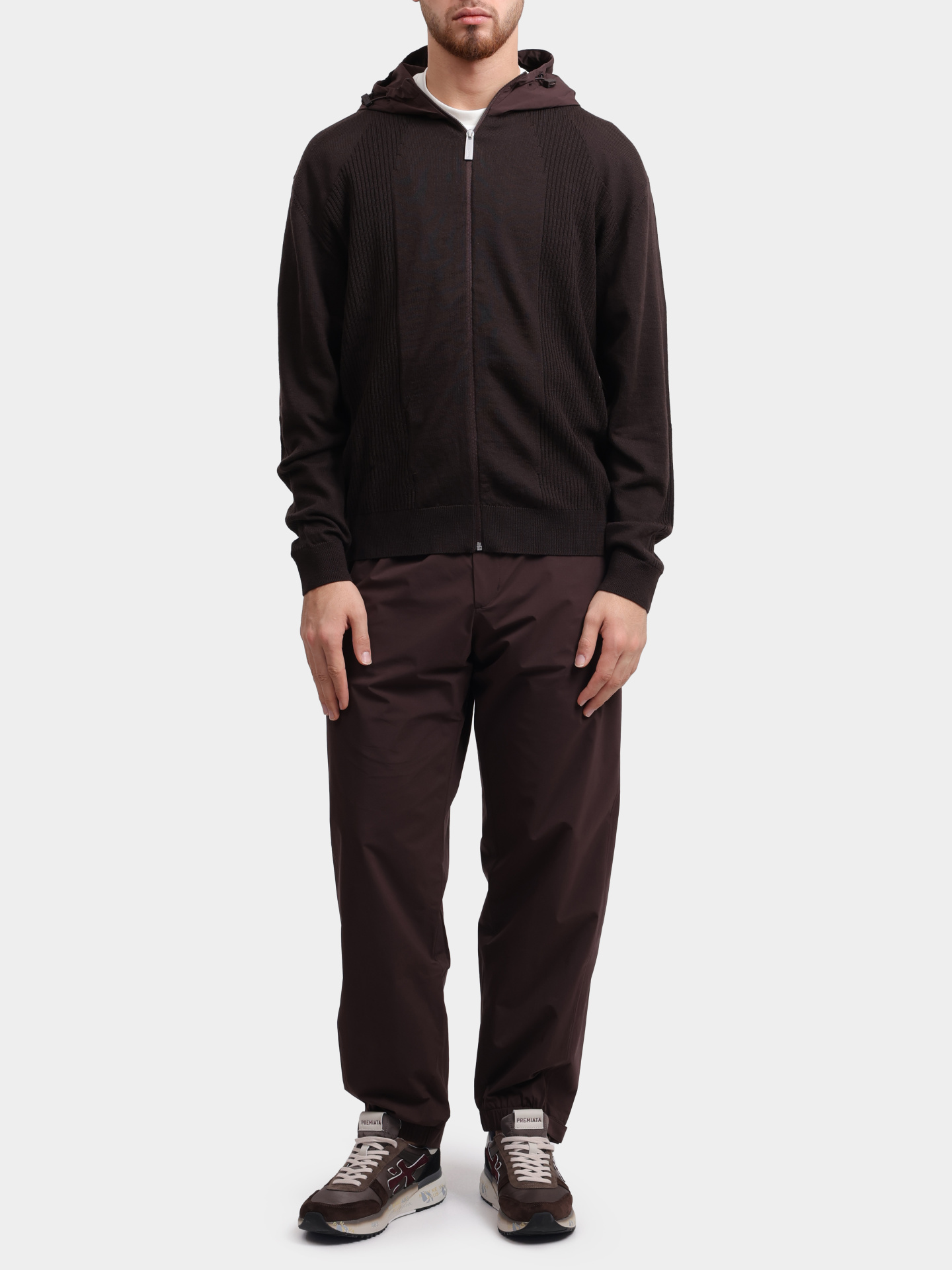 Кардиган MC00015UL 70149 8930 коричневый мужской — купить в интернет-магазине Verdistore