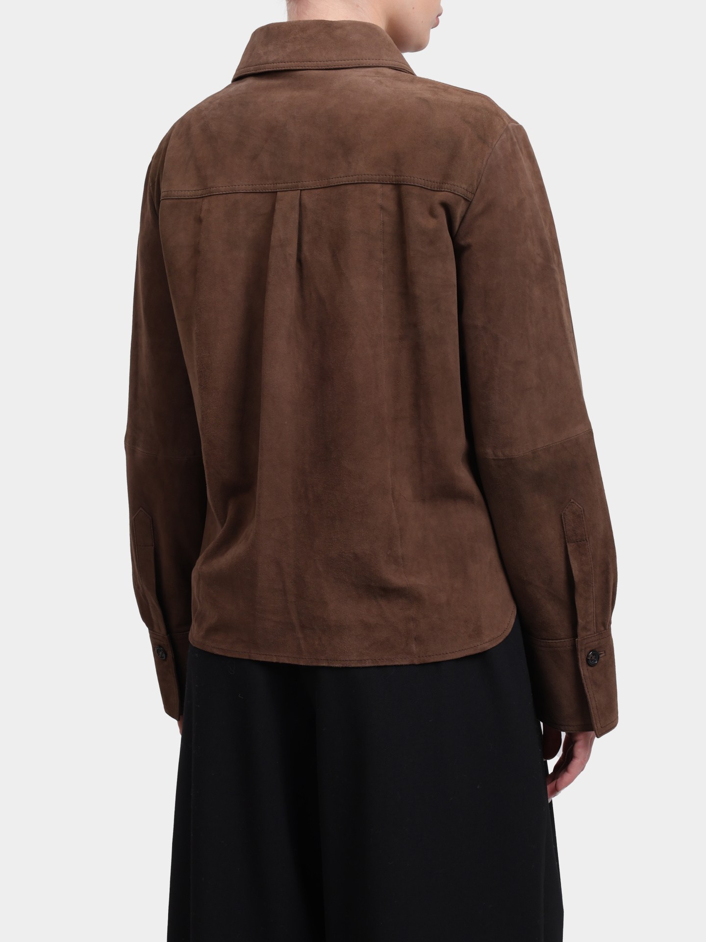 Рубашка GIOCO 001 коричневая женская  — купить в интернет-магазине Verdistore