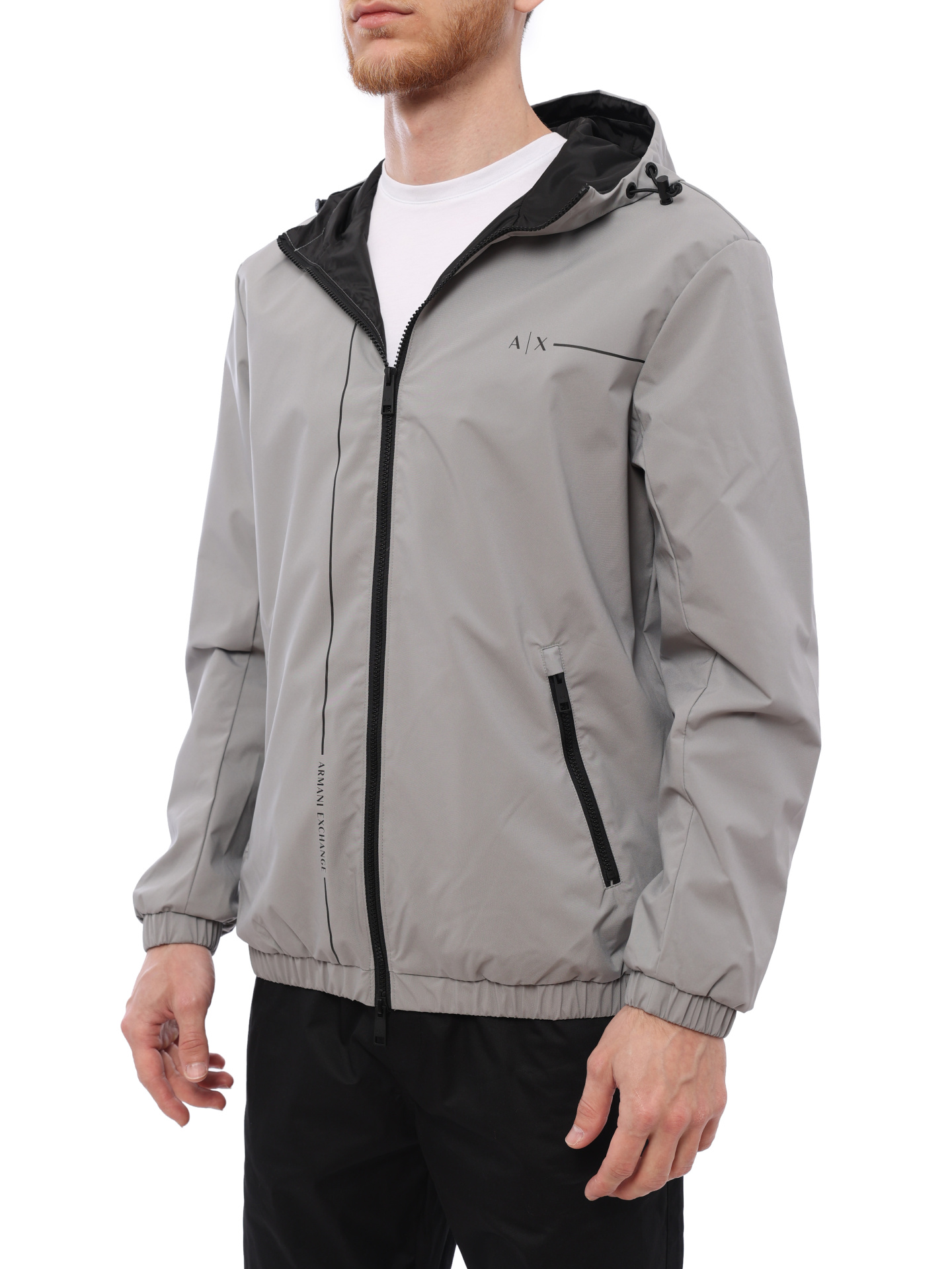 Куртка Armani Exchange 3RZB01 ZNB7Z 6911 серая мужская — купить в интернет-магазине Verdistore