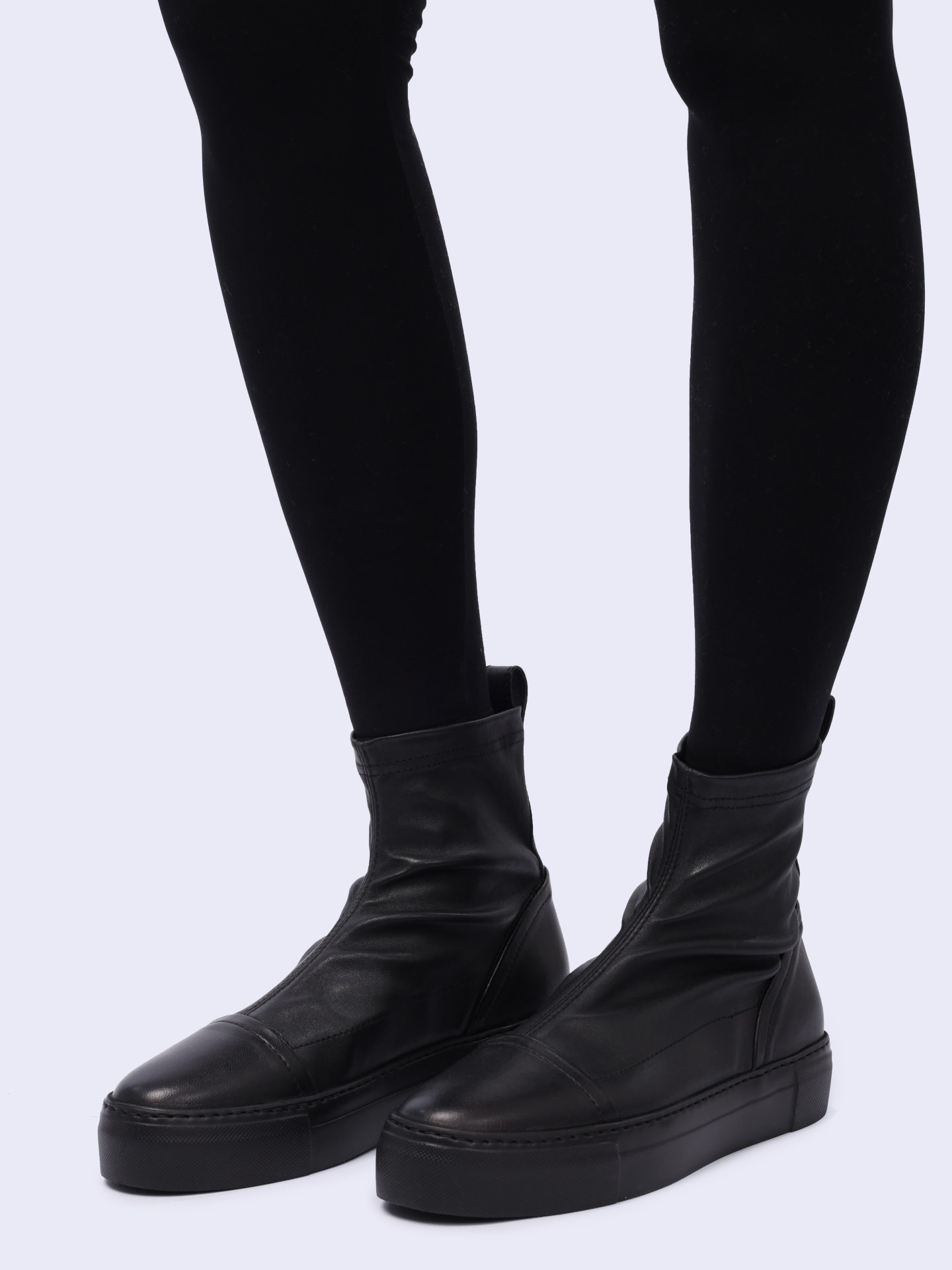 Кеды AGL D925568PGK0689 1013 черные женские высокие — купить в интернет-магазине Verdistore