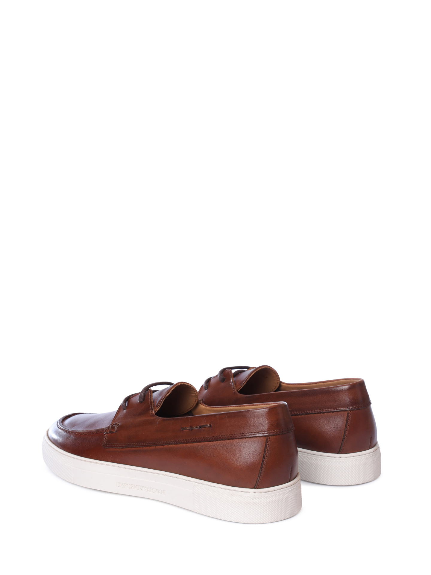 Лоферы Emporio Armani X4X662 XF849 00257 кожаные мужские — купить в интернет-магазине Verdistore