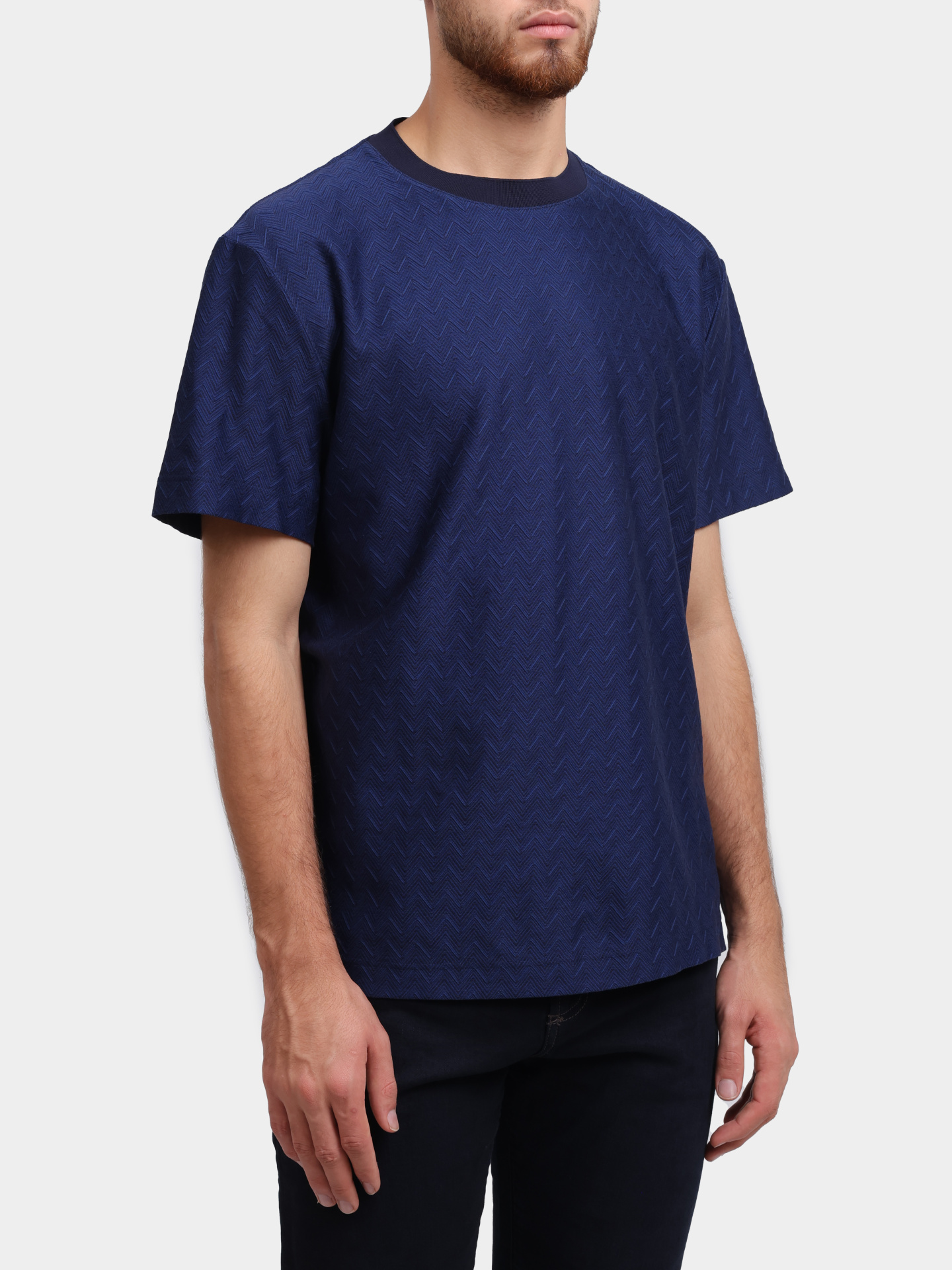 Футболка MISSONI US25SL09 BJ00LJ S72J1 хлопковая мужская  — купить в интернет-магазине Verdistore