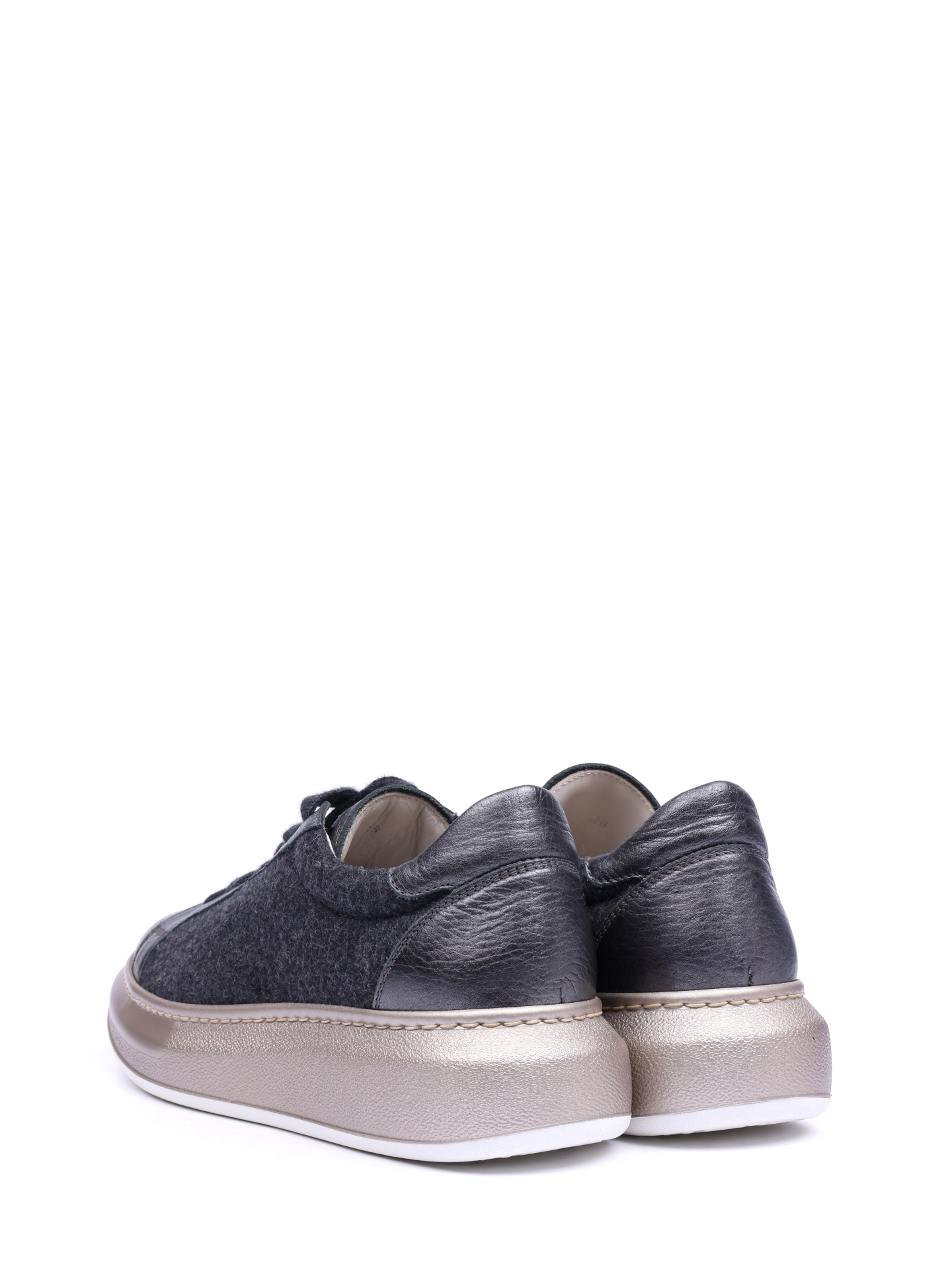 Кроссовки Brunello Cucinelli MZD37G020 комбинированные женские — купить в интернет-магазине Verdistore