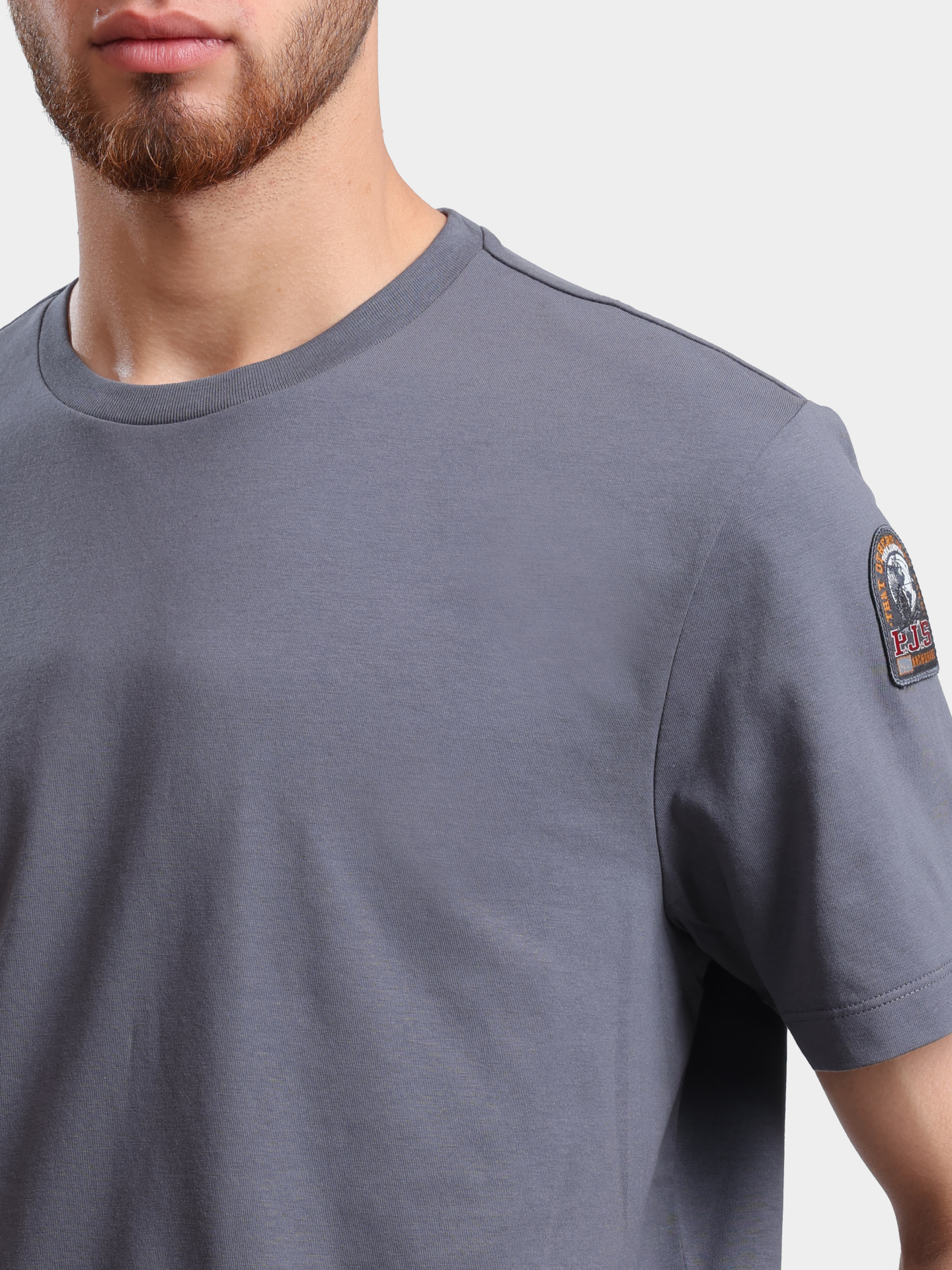 Футболка Parajumpers EY27 SHISPARE TEE 0325 хлопковая мужская — купить в интернет-магазине Verdistore