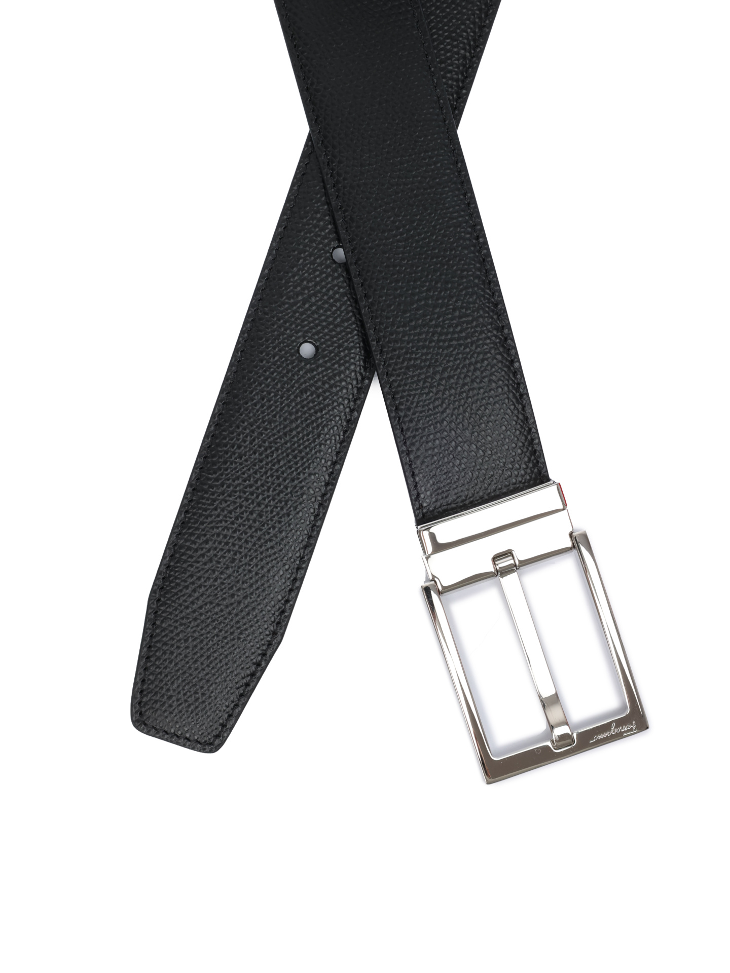 Ремень 679301675158 кожаный с металлической пряжкой — купить в интернет-магазине Verdistore