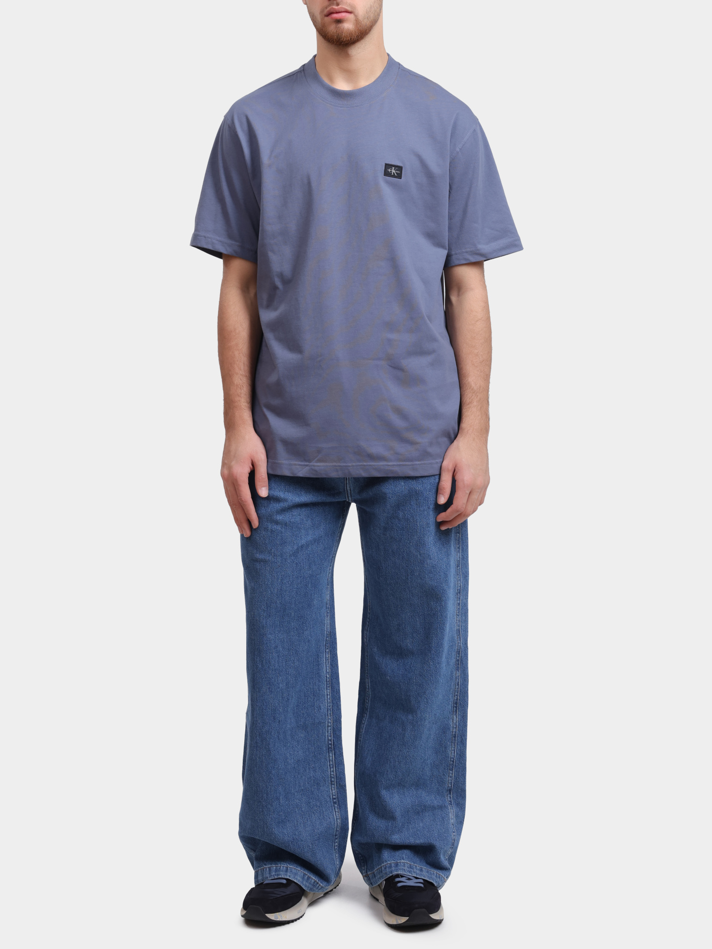 Футболка Calvin Klein Jeans J30J326857 PCP хлопковая мужская — купить в интернет-магазине Verdistore