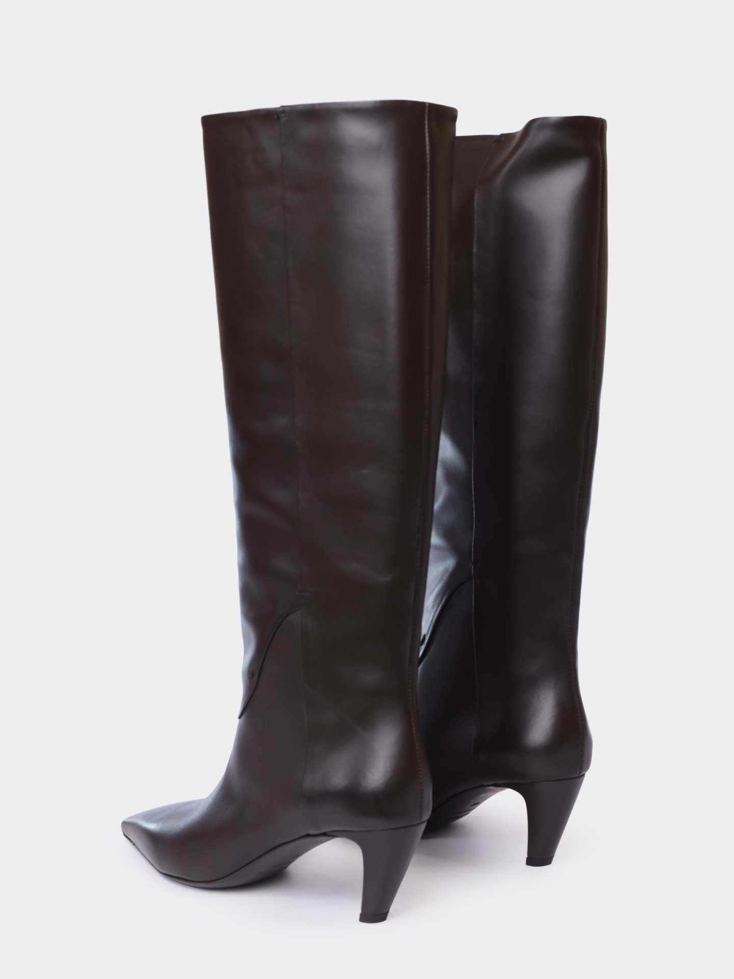 Сапоги Premiata M6804 коричневые женские из кожи — купить в интернет-магазине Verdistore