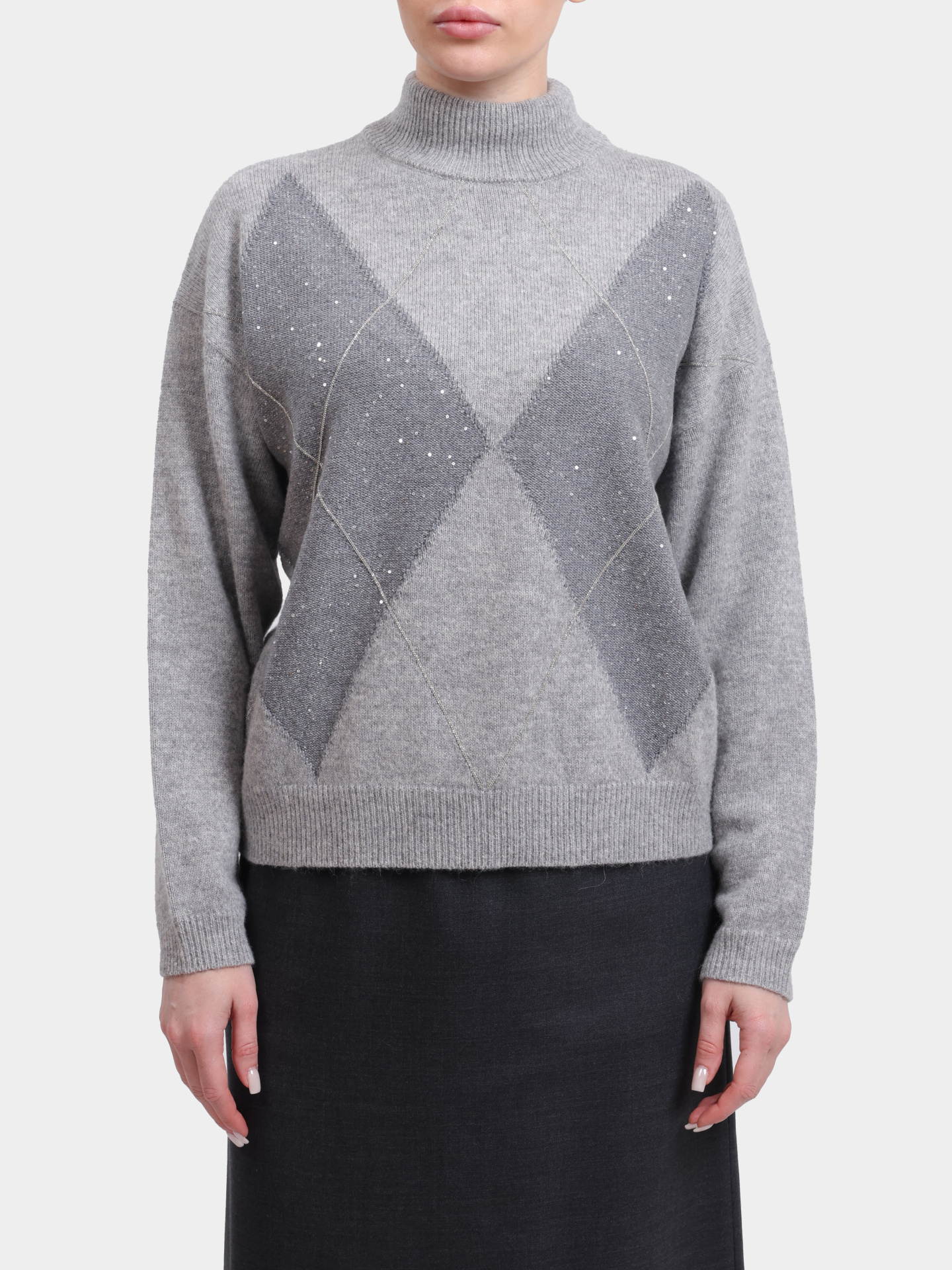 Свитер S99390F07 9283H 71H серый женский  — купить в интернет-магазине Verdistore