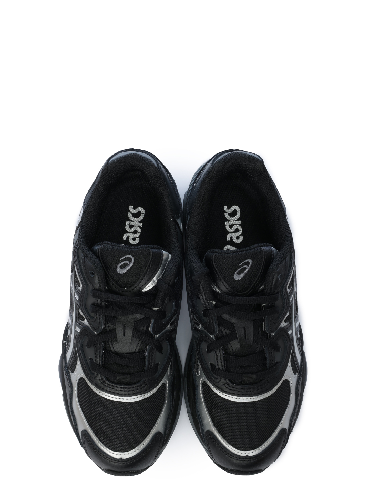 Кроссовки Asics 1203A280 002 черные женские с серебристыми вставками — купить в интернет-магазине Verdistore