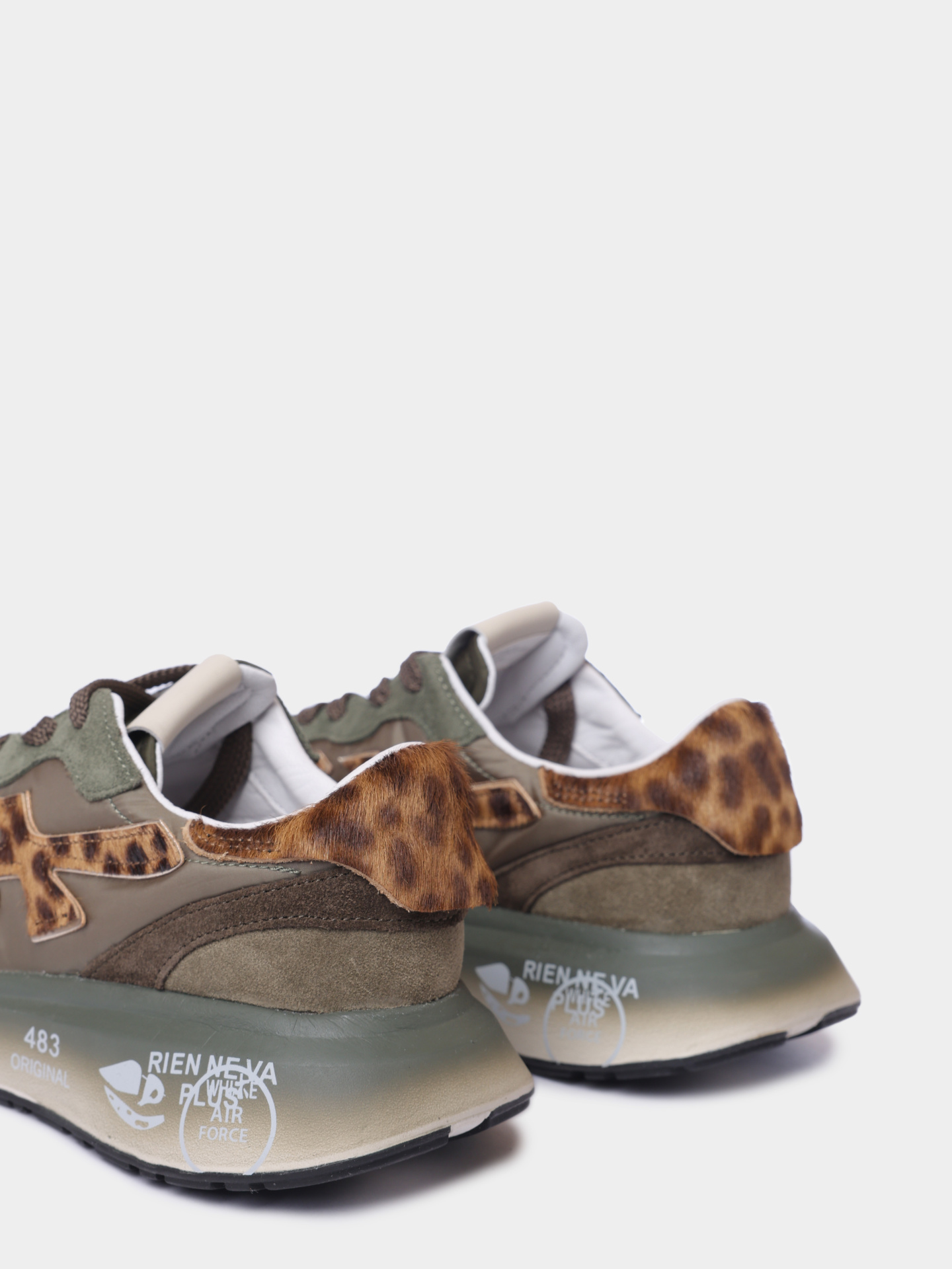 Кроссовки Premiata LAURYN VAR 7790 комбинированные женские — купить в интернет-магазине Verdistore