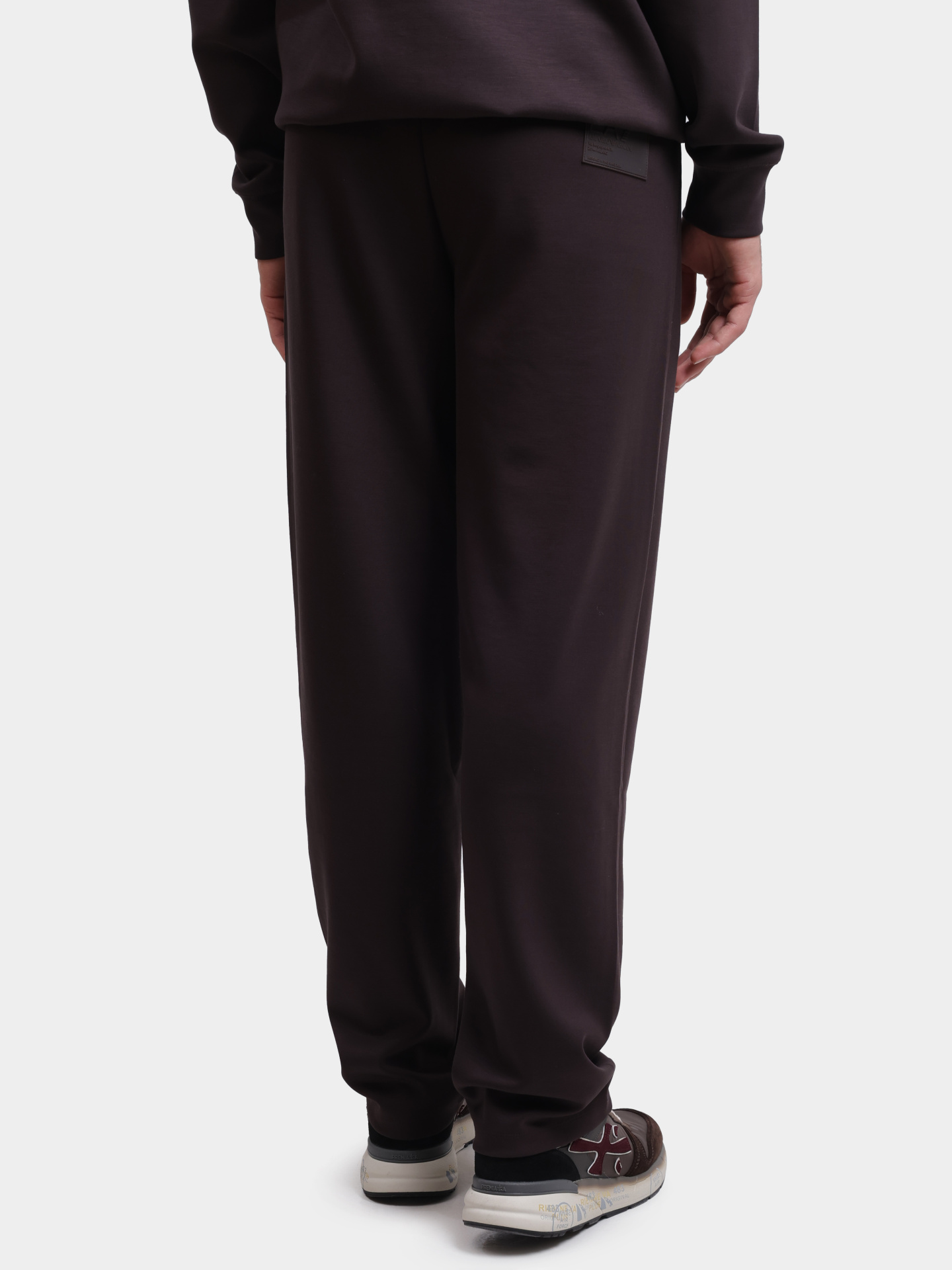 Брюки спортивные EA7 7X000133 AF13790 U6031 коричневые мужские — купить в интернет-магазине Verdistore