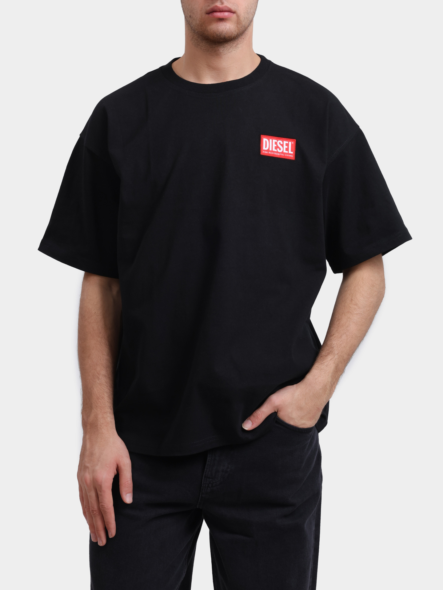 Футболка A149470NIAR9XX черная мужская — купить в интернет-магазине Verdistore