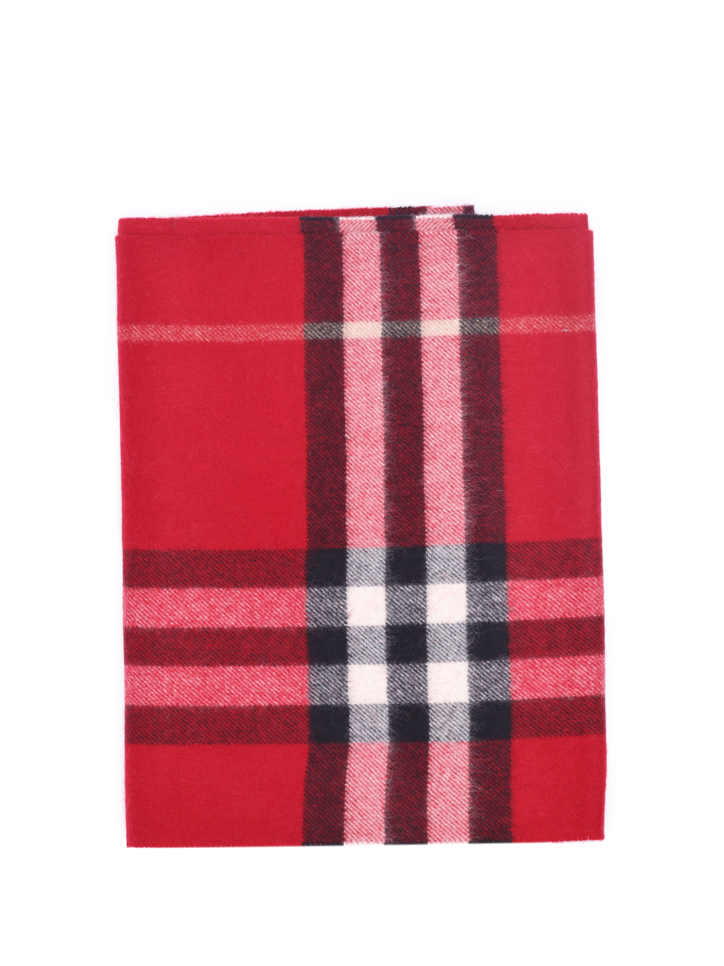 Шарф Burberry 3993742 красный мужской в клетку — купить в интернет-магазине Verdistore