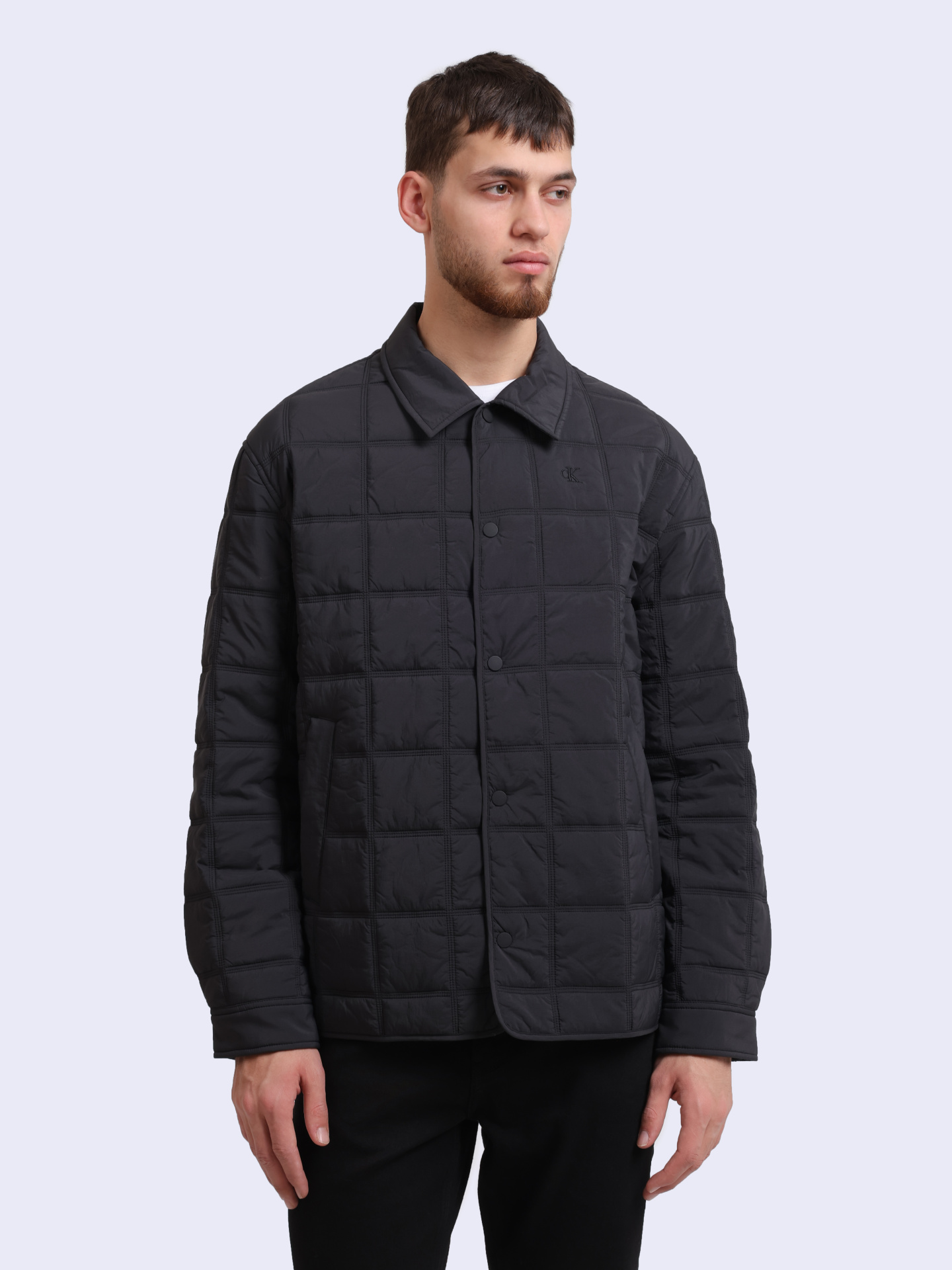 Куртка Calvin Klein Jeans J30J325587 BEH стеганая мужская — купить в интернет-магазине Verdistore