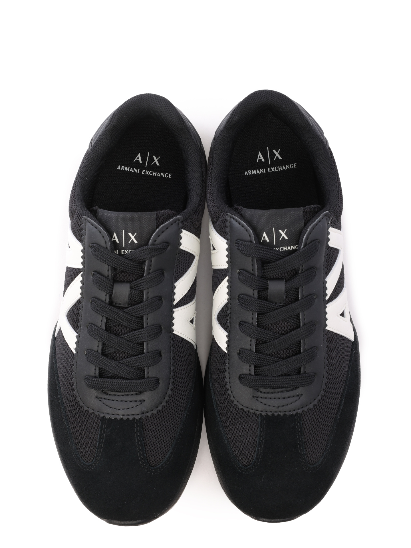 Кроссовки Armani Exchange XUX071 XV527 M217 комбинированные мужские с логотипом — купить в интернет-магазине Verdistore