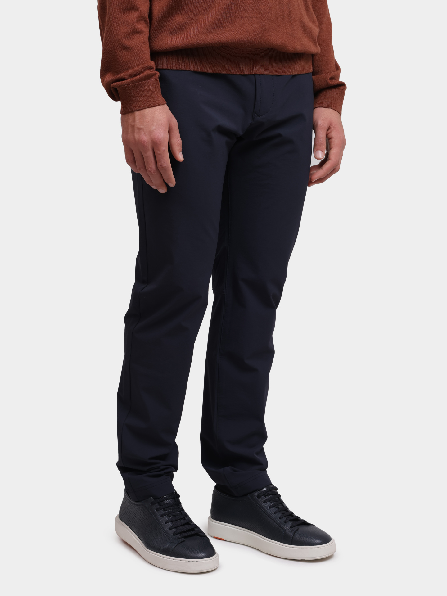 Брюки Boss 50530686 404 темно-синие мужские — купить в интернет-магазине Verdistore